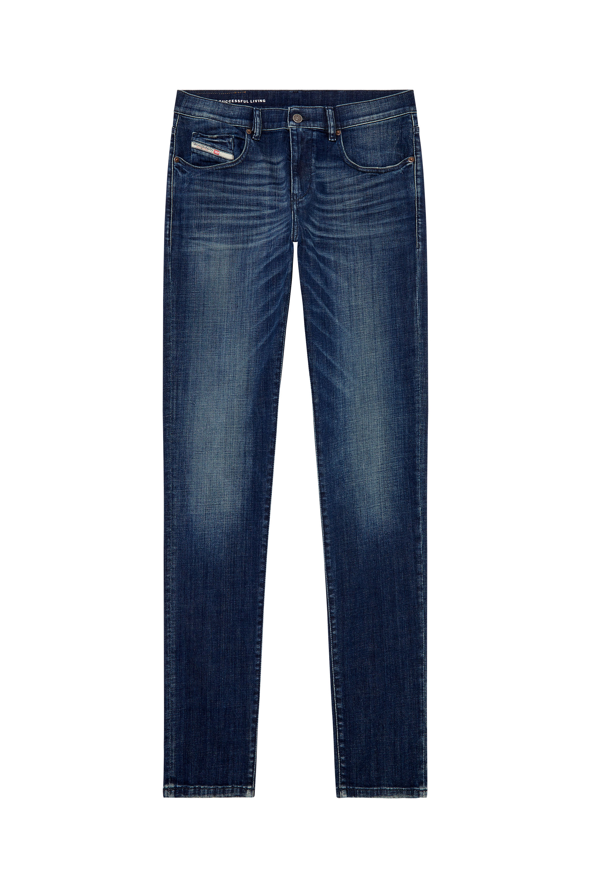 Diesel - Slim Jeans 2019 D-Strukt 09H35, Dunkelblau - Image 6