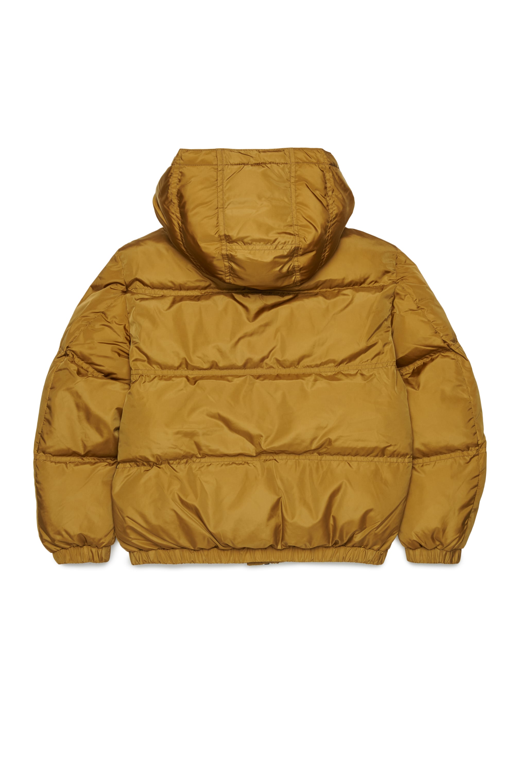 Diesel - JRIVON, Unisex Steppjacke mit Kapuze und oversized Taschen in Braun - 2