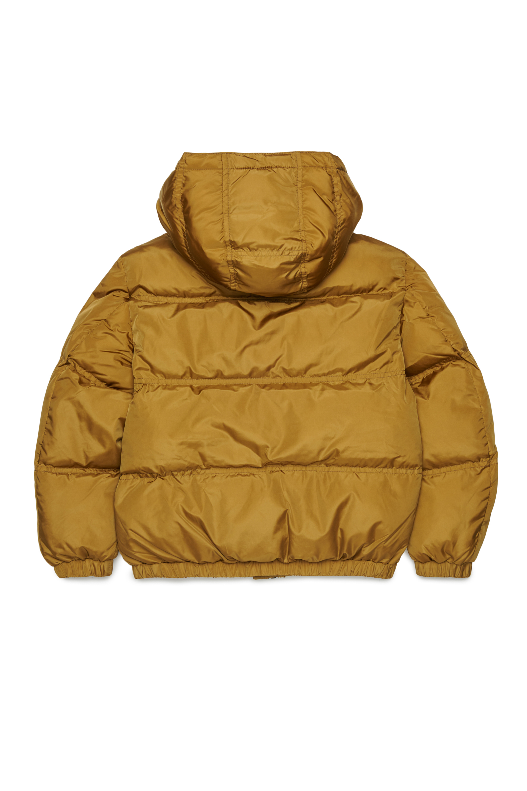 Diesel - JRIVON, Unisex Steppjacke mit Kapuze und oversized Taschen in Braun - 2