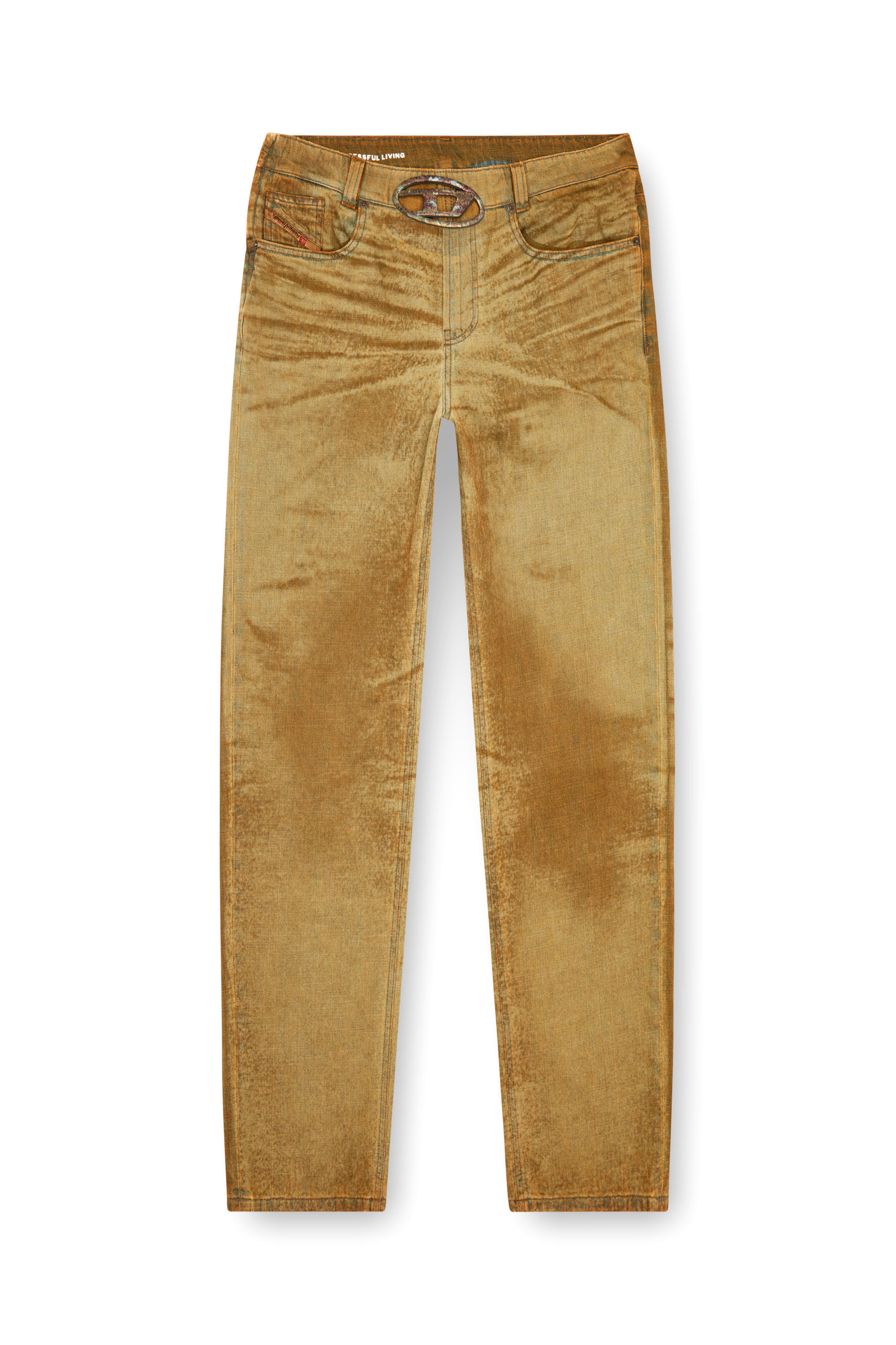 Diesel - Herren Straight Jeans 2010 D-Macs 0AJET, Hellbraun - 5