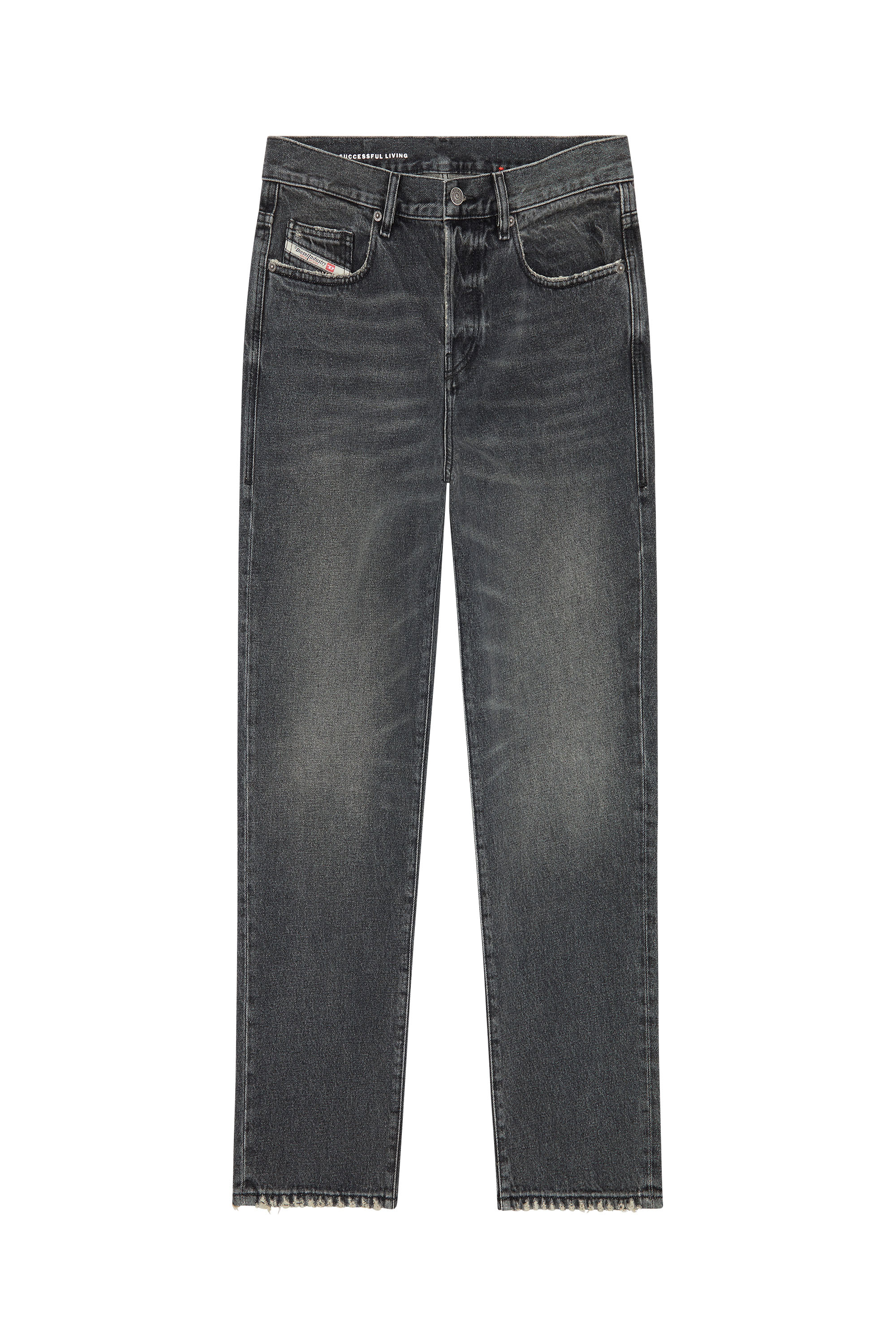 Diesel - Straight Jeans 2020 D-Viker 007K8, Schwarz/Dunkelgrau - Image 5