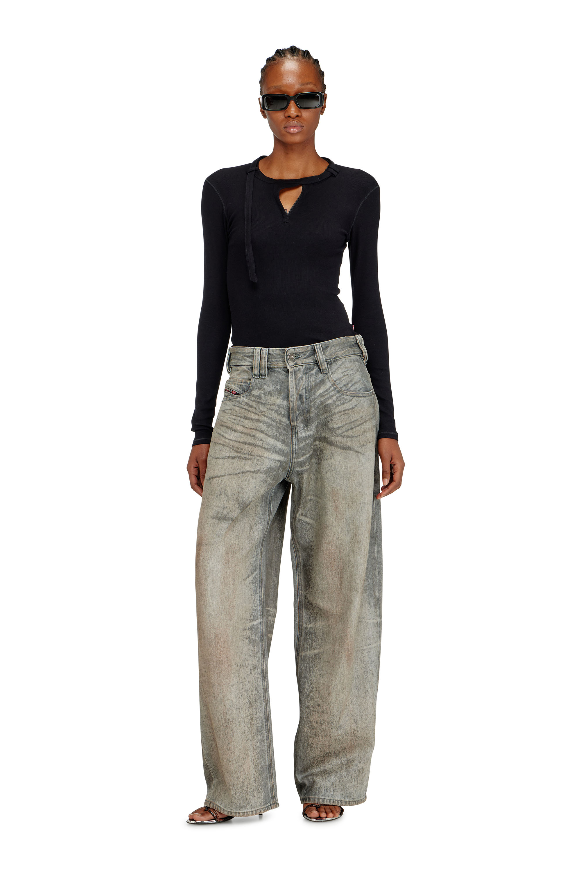 Diesel - Unisex Relaxed Jeans 1997 D-Enim-M 09P24, Grau - 2