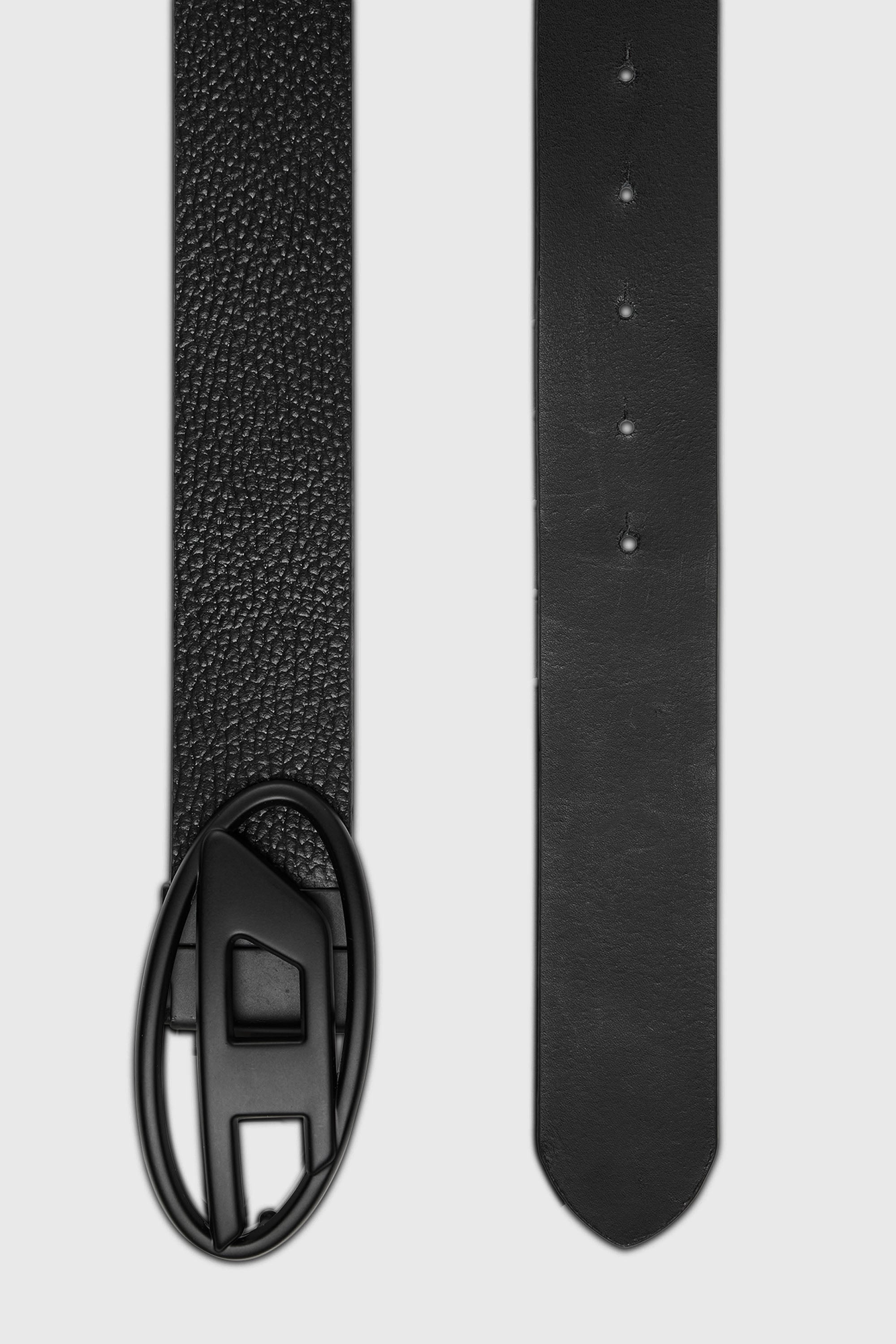 Diesel - B-1DR REV II, Herren 3.9cm G&uuml;rtel aus Leder zum Wenden in Schwarz - 2