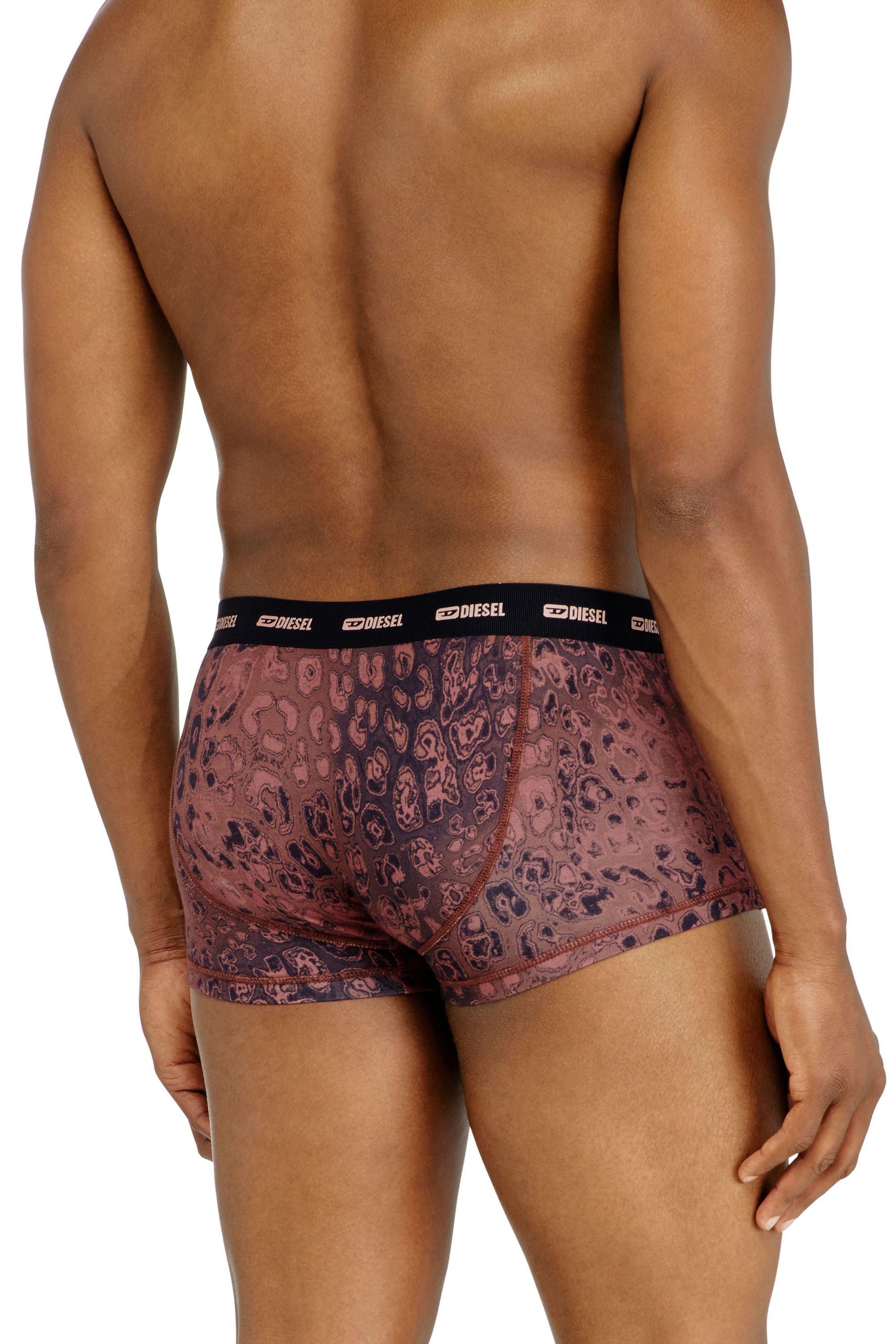 Diesel - DAMIEN-UTLT-3PACK, Herren Boxershorts aus Stretch-Baumwolle im Dreierpack in Violett - 3