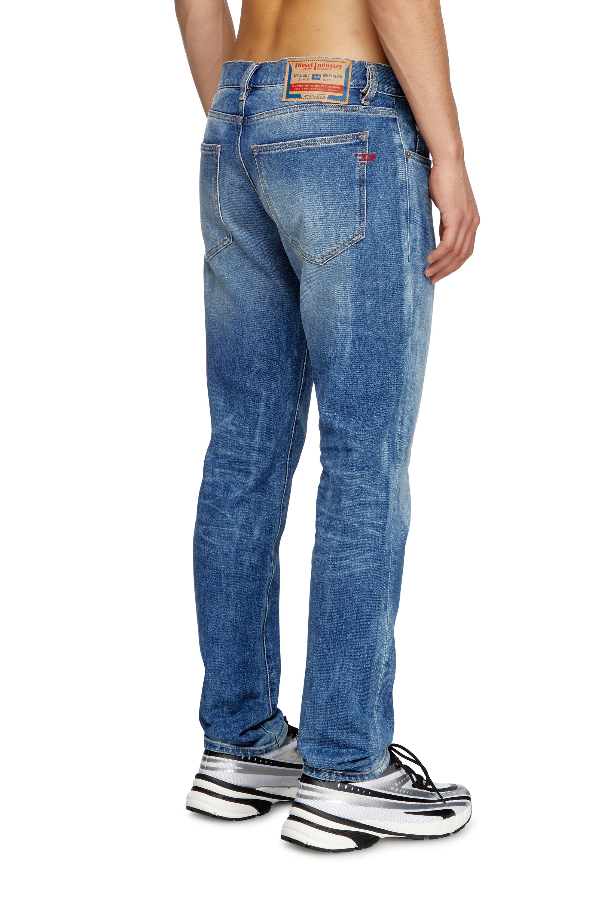 Diesel - Herren Slim Jeans 2019 D-Strukt 09L19, Mittelblau - 4