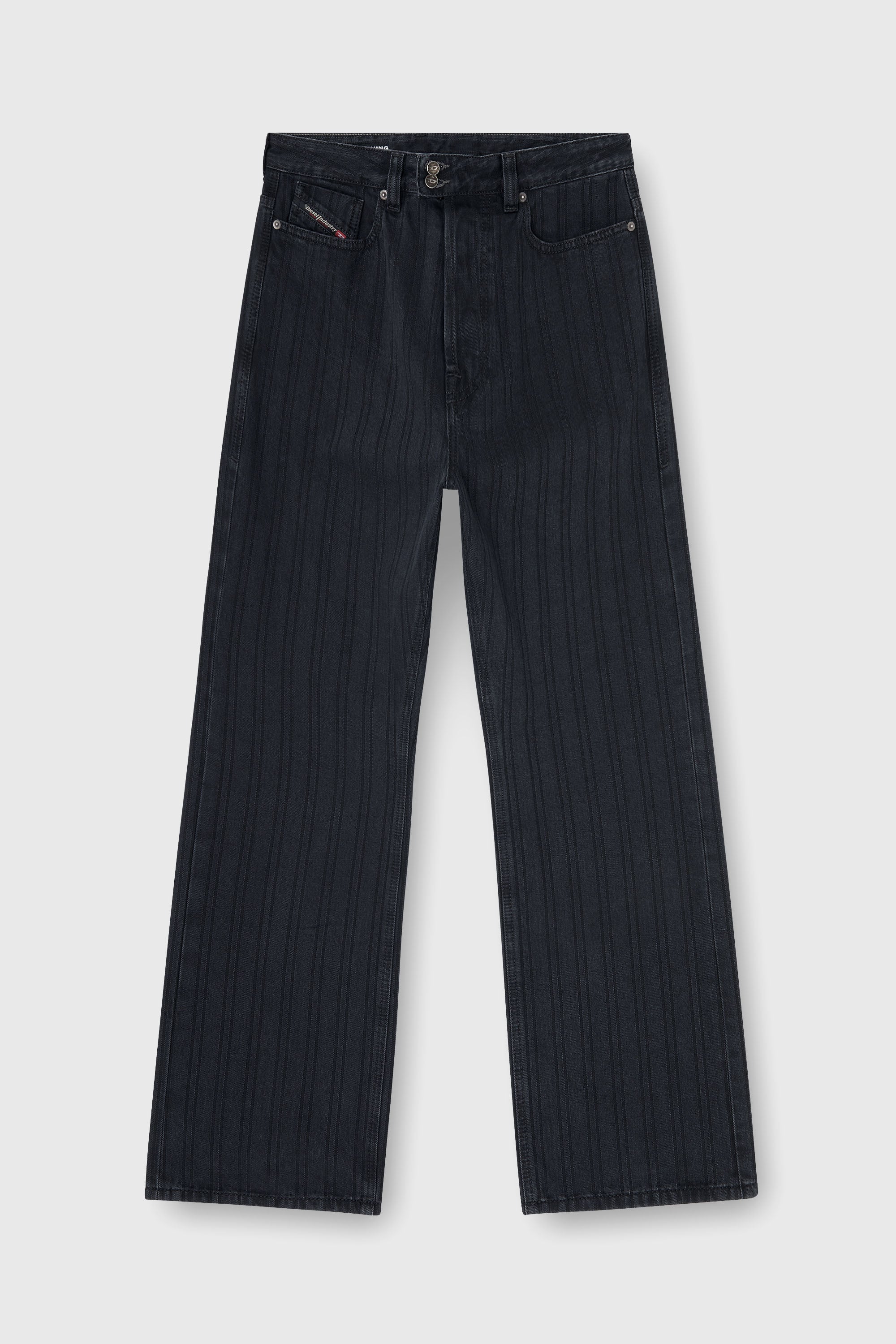 Diesel - Herren Relaxed Jeans 1980 D-Eeper 09Q12, Schwarz/Dunkelgrau - 2