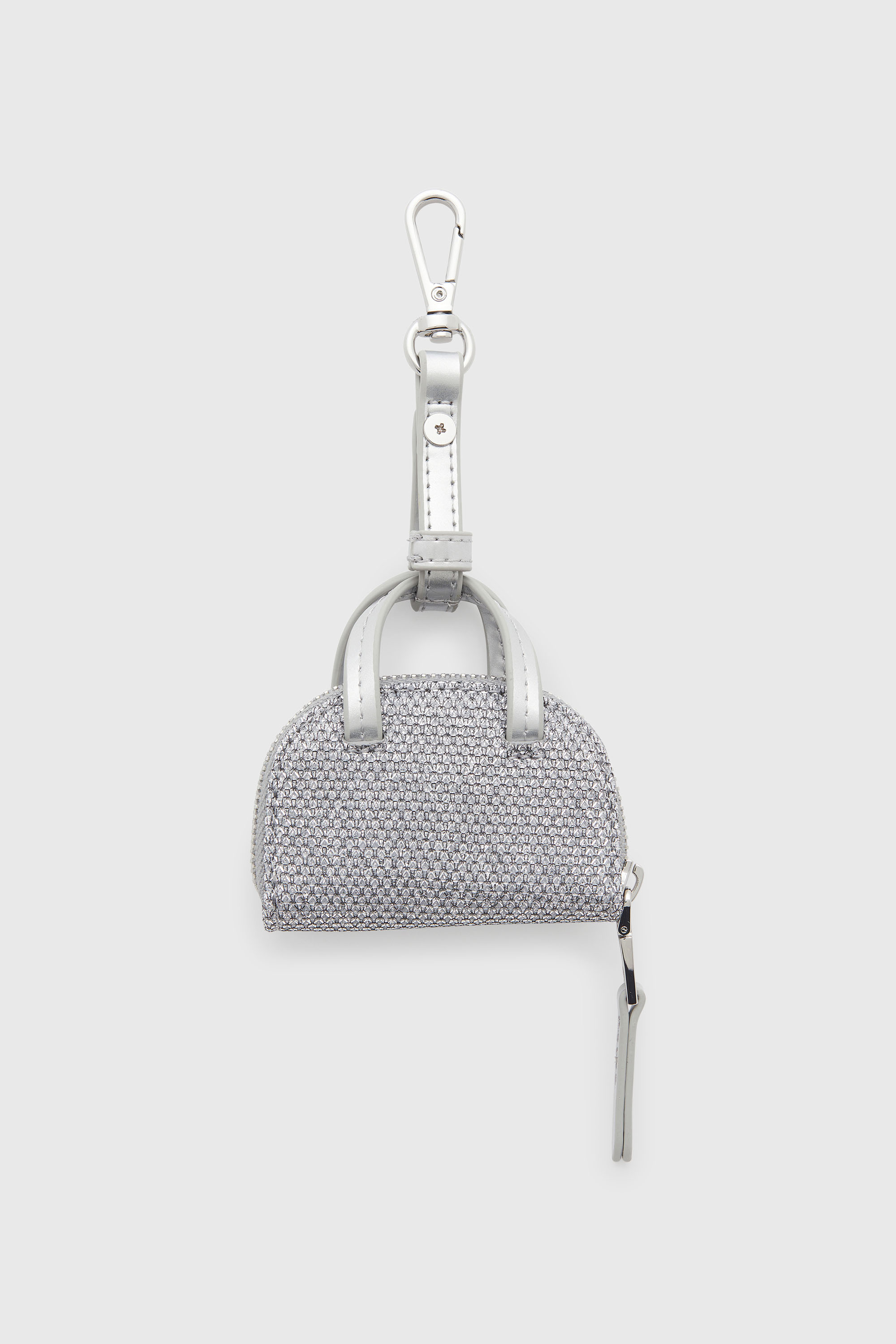 Diesel - 1DR DOME CHARMS, Damen 1DR Dome - Charm aus Lurexstoff in Silber - 2