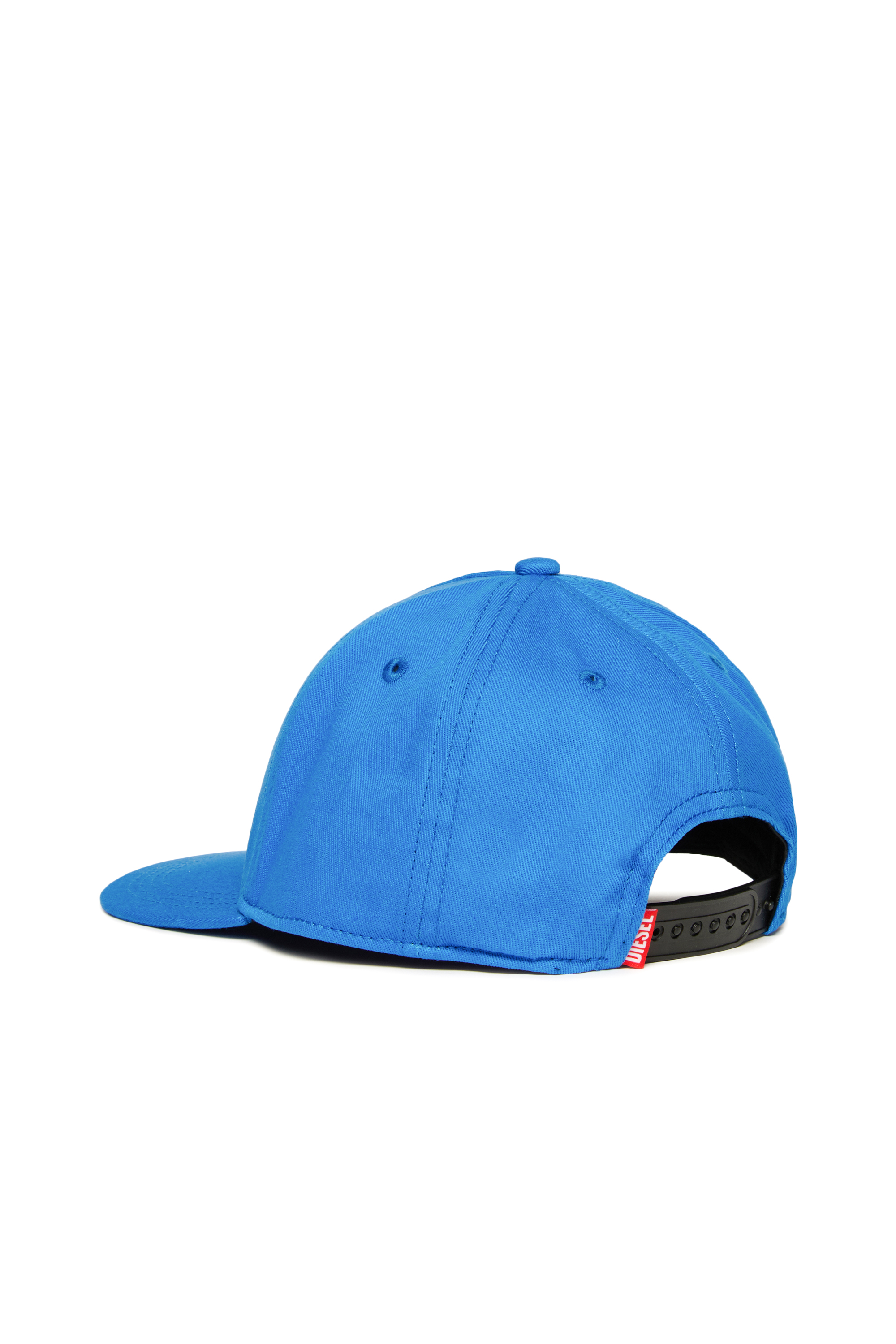 Diesel - FPRITTIL, Unisex Basecap mit verschmiertem Logo in Blau - 2