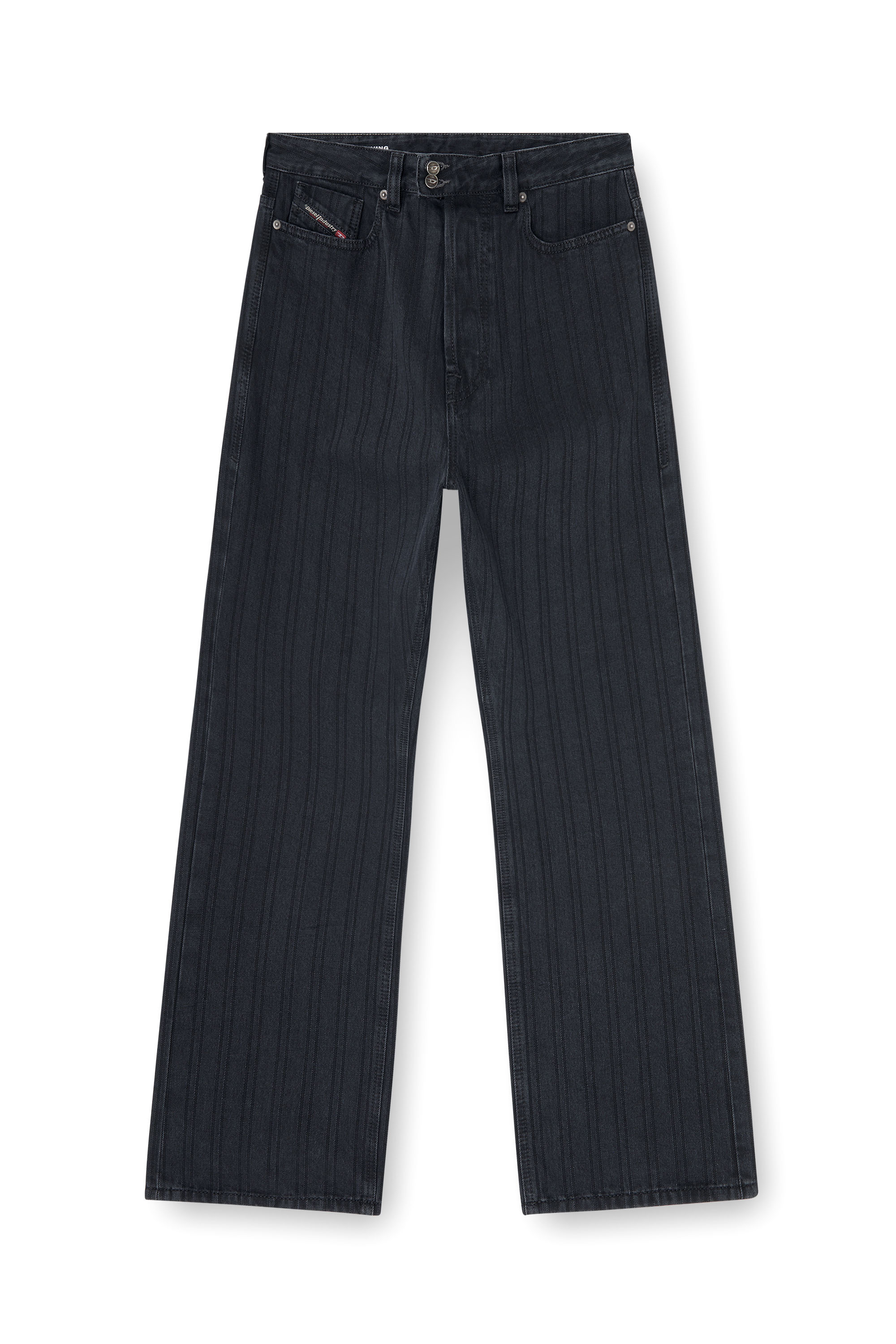 Diesel - Herren Relaxed Jeans 1980 D-Eeper 09Q12, Schwarz/Dunkelgrau - 6