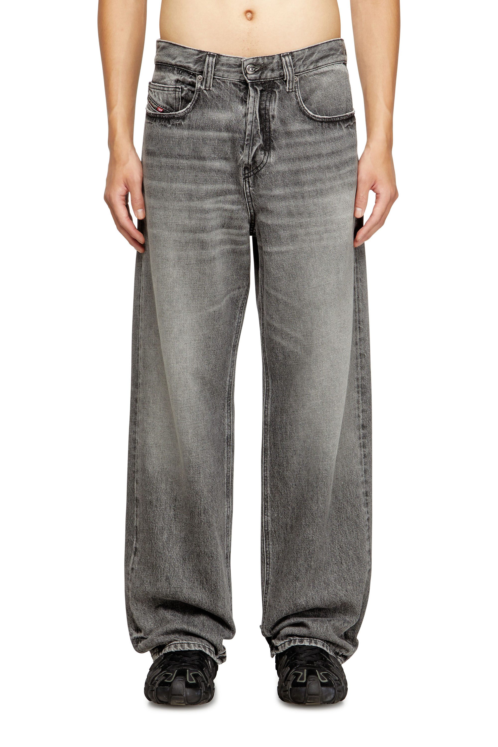 Diesel - Herren Relaxed Jeans 2001 D-Macro 007AW, Grau - 3