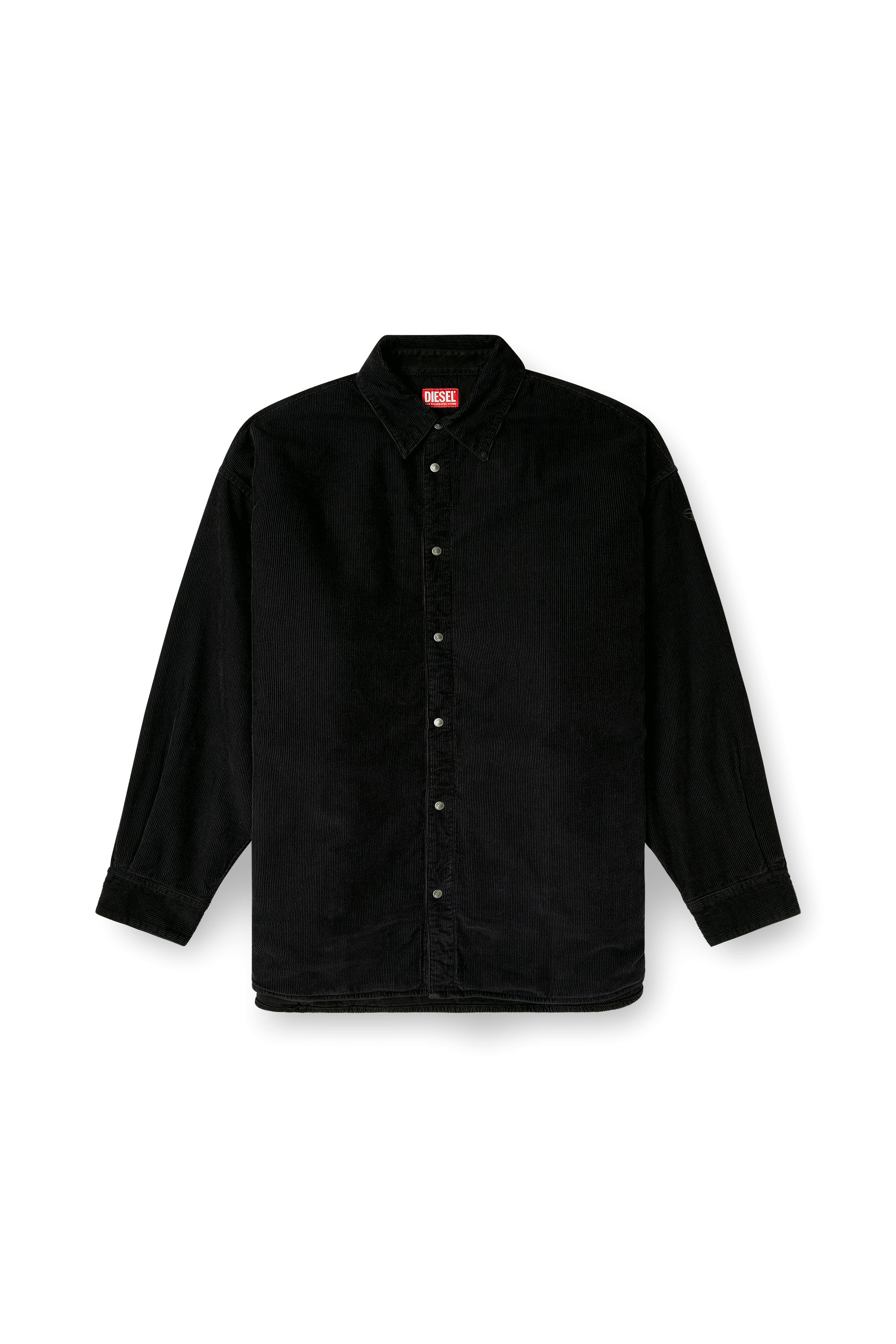 Diesel - S-BAGGY-PADD-HGBK, Herren Baumwollhemd mit Oval D Stickerei in null - 3