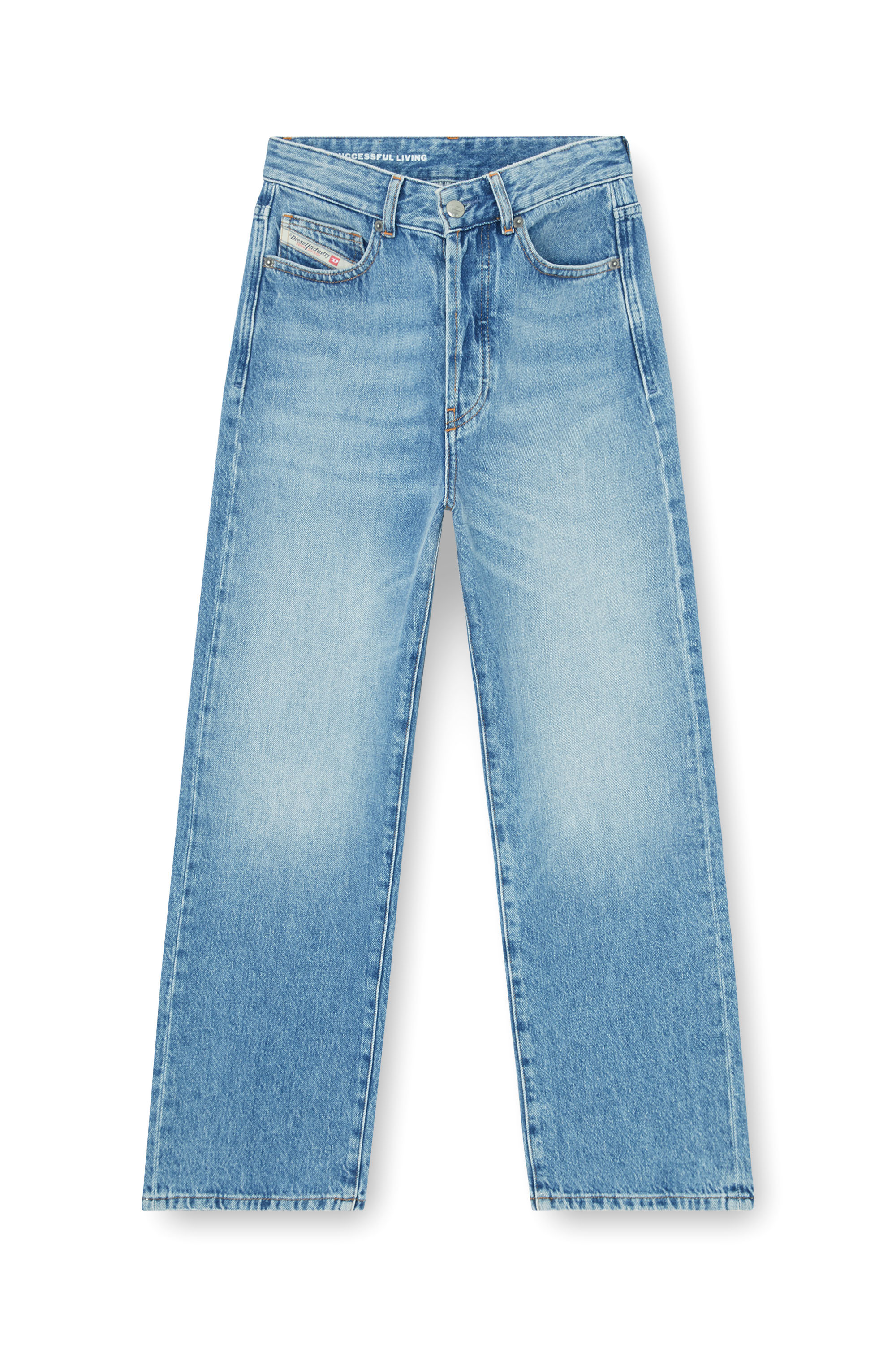 Diesel - Damen Regular Jeans 1981 D-Went 09Q07, Hellblau - 3