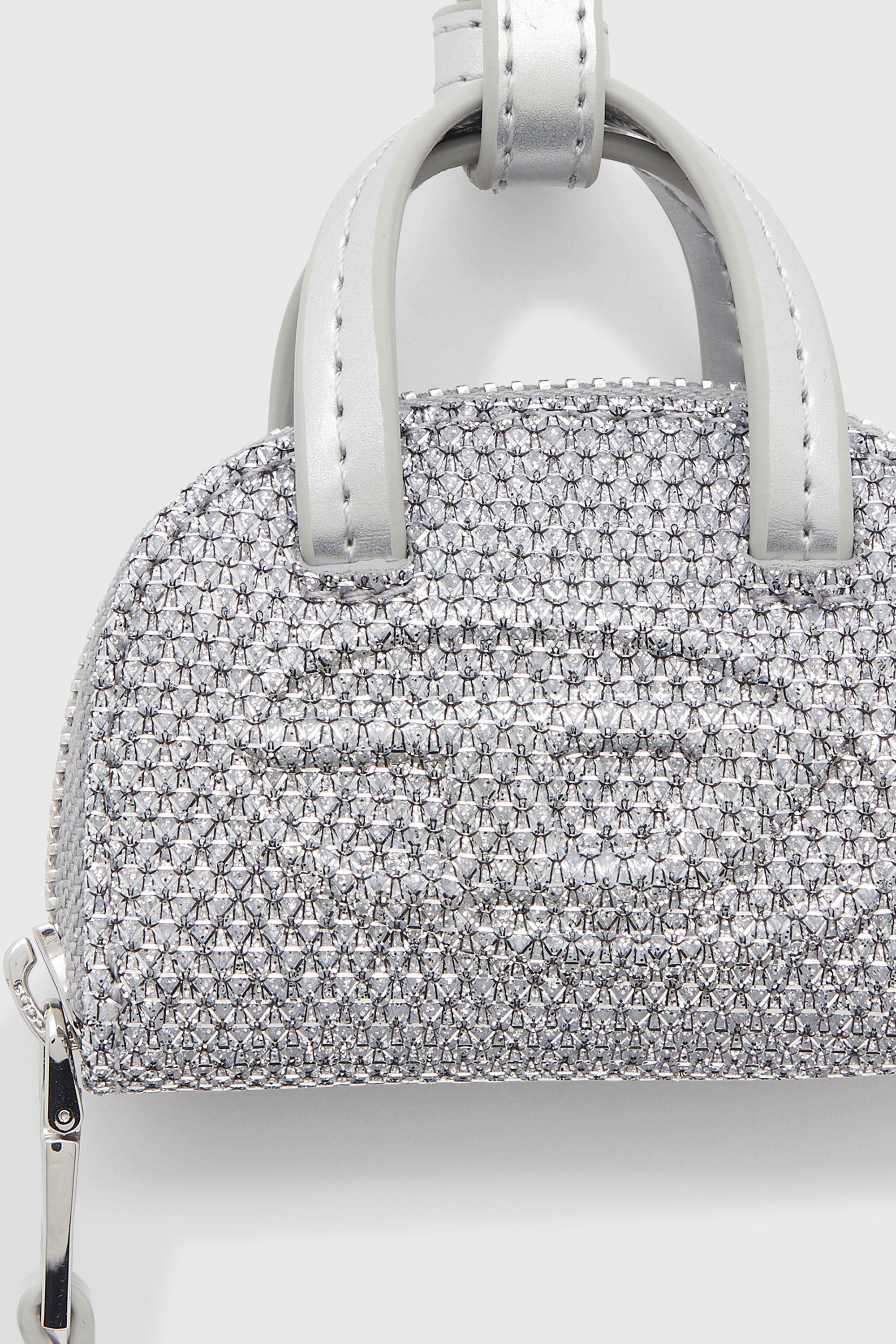 Diesel - 1DR DOME CHARMS, Damen 1DR Dome - Charm aus Lurexstoff in Silber - 3