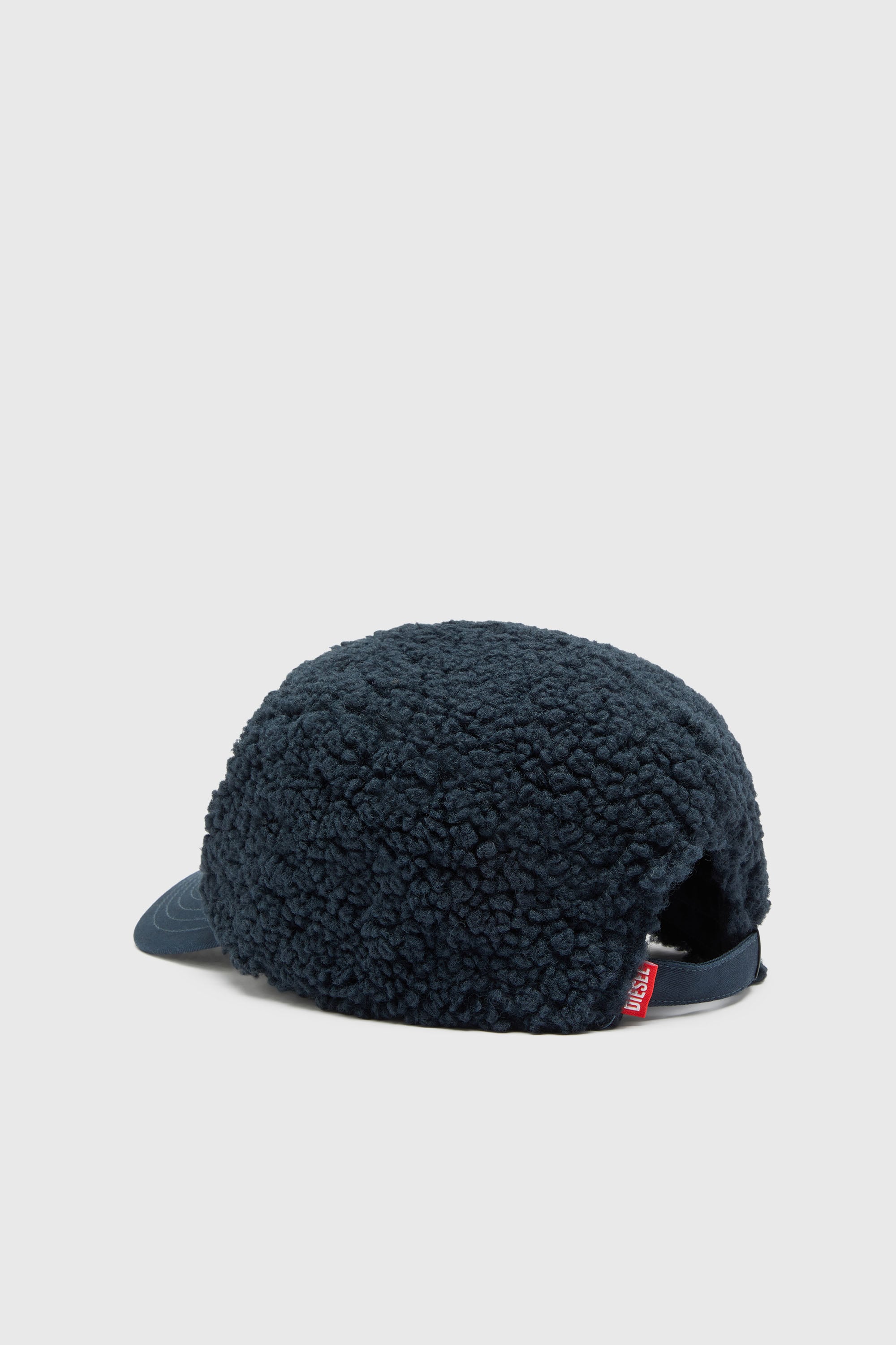 Diesel - C-TED, Herren Sherpa-Baseballcap mit Oval D Stickerei in Dunkelblau - 2