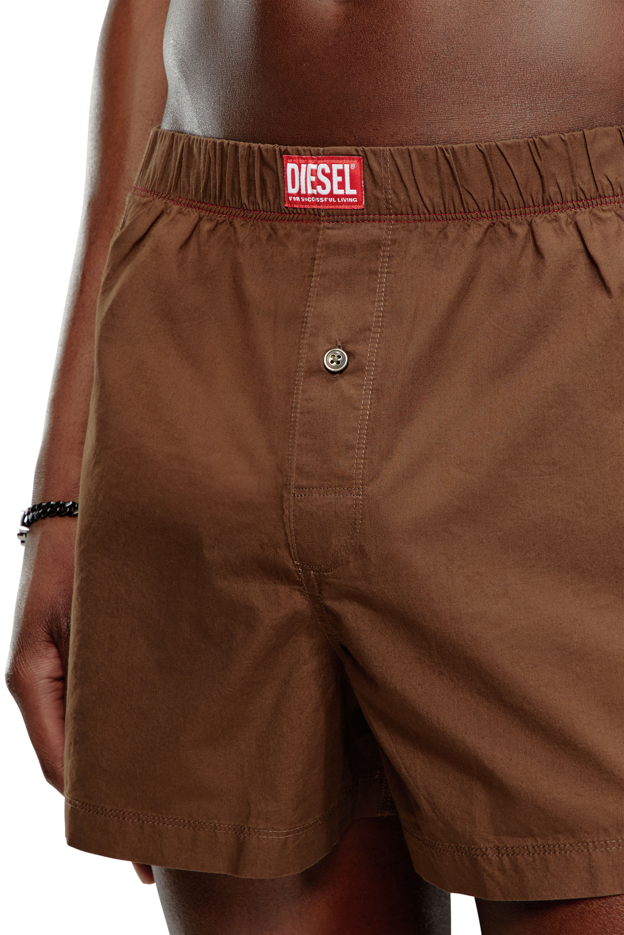 Diesel - UUBX-STARK, Unisex Hautfarbene Boxershorts aus Baumwolle in Braun - Image 4