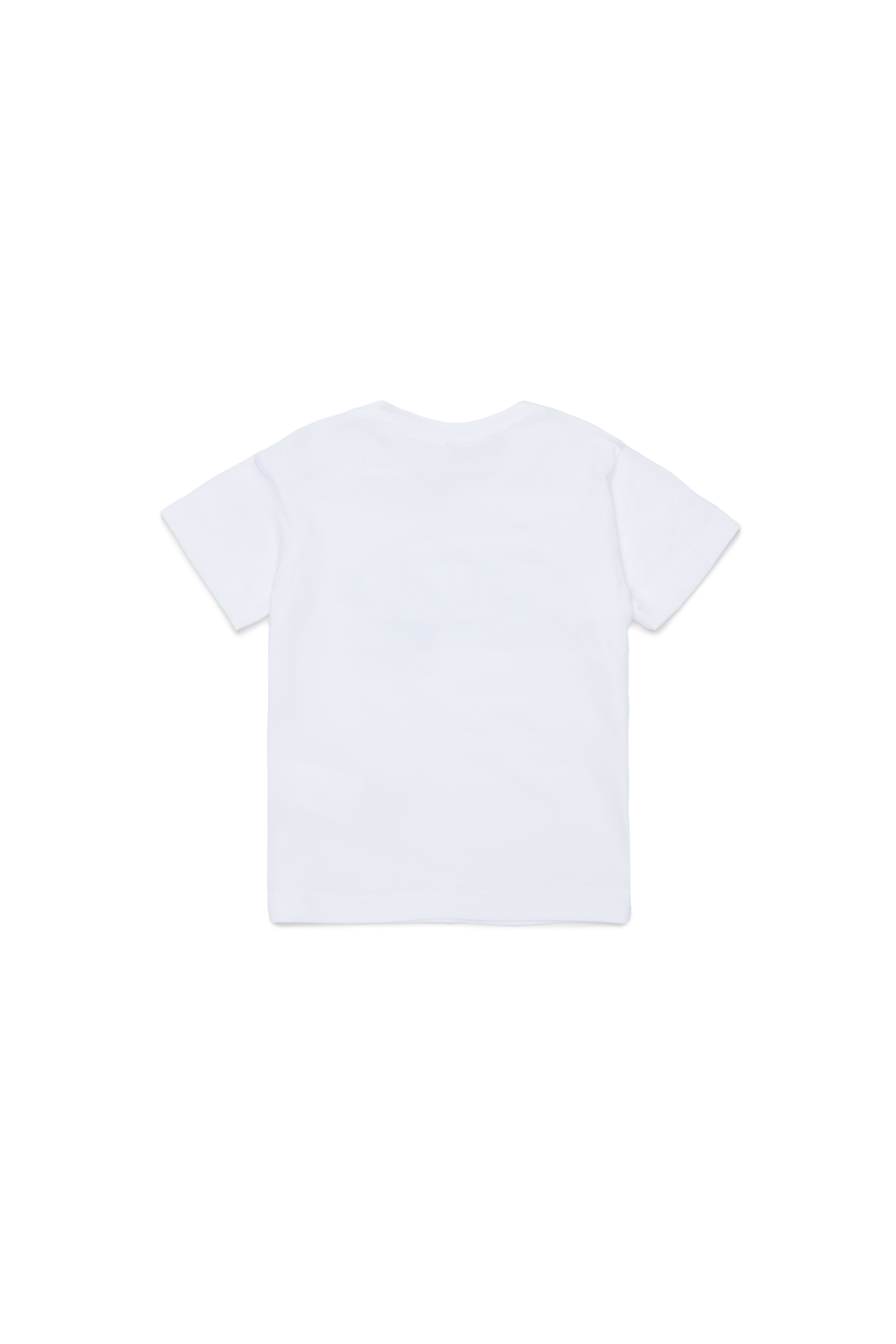 Diesel - TIELB, Herren Baumwoll-T-Shirt mit Oval D Print in Wei&szlig; - 2