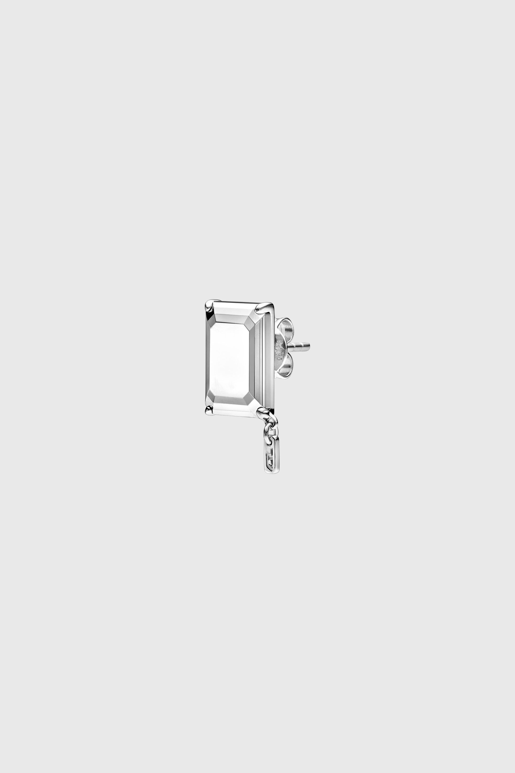 Diesel - DL1366040 STERLING SILVER JEWEL, Unisex Ohrstecker aus Sterlingsilber in Silber - 2
