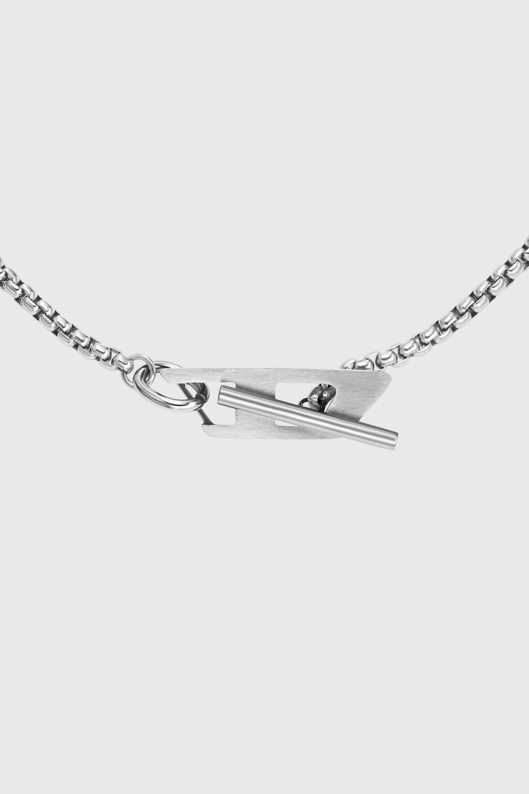 Diesel - DX1477, Unisex Halskette aus Edelstahl in Silber - 2