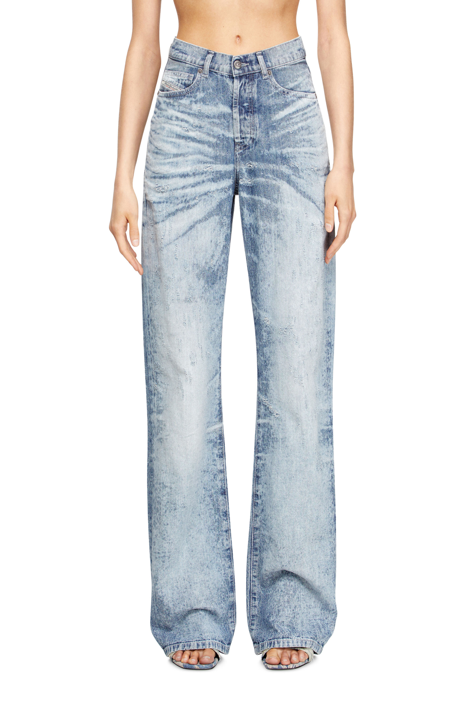 Diesel - Damen Regular Jeans 1971 D-Sent 068TY, Hellblau - 1