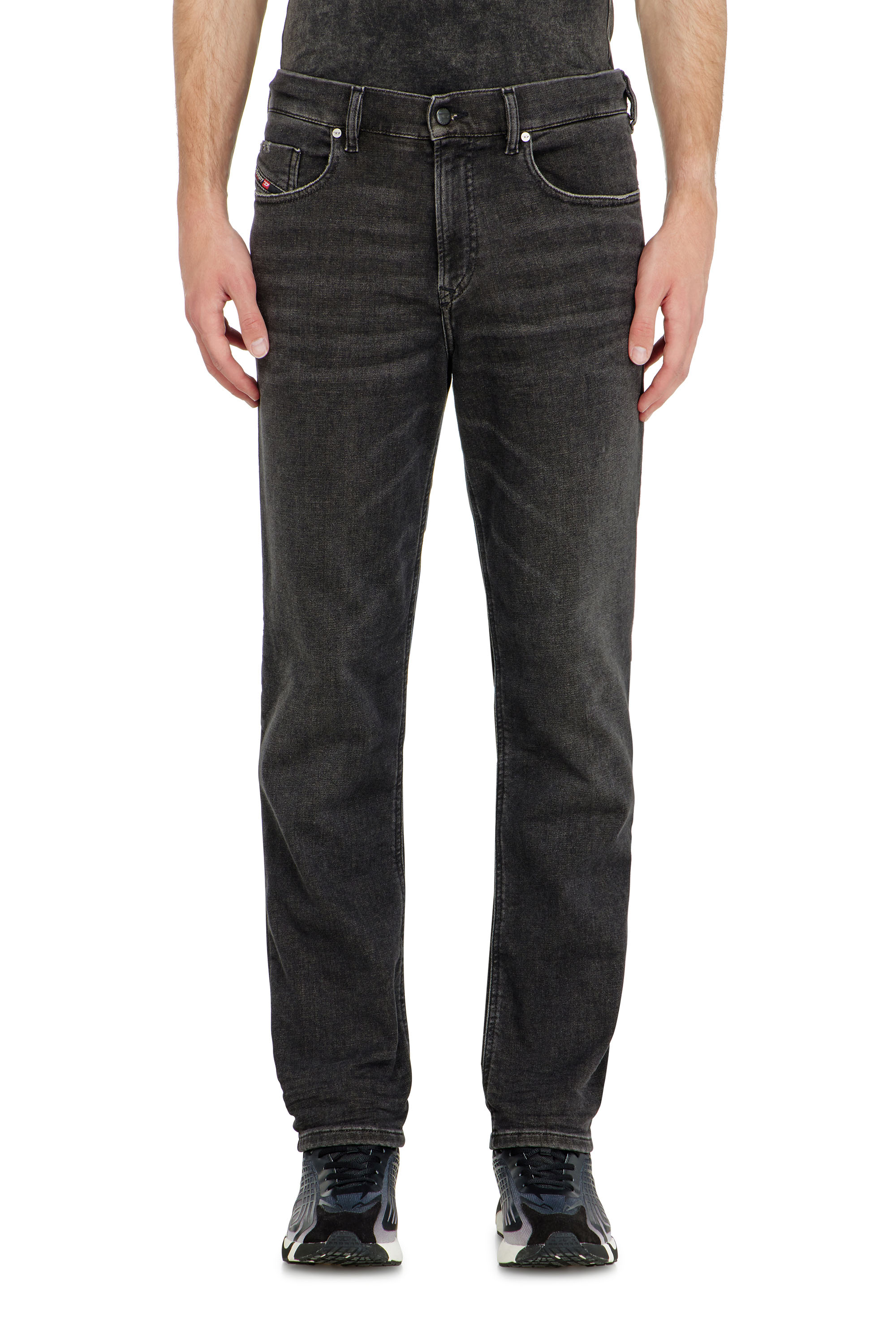 Diesel - Herren Regular 2090 D-Veekley Joggjeans&reg; 09P92, Schwarz/Dunkelgrau - 2