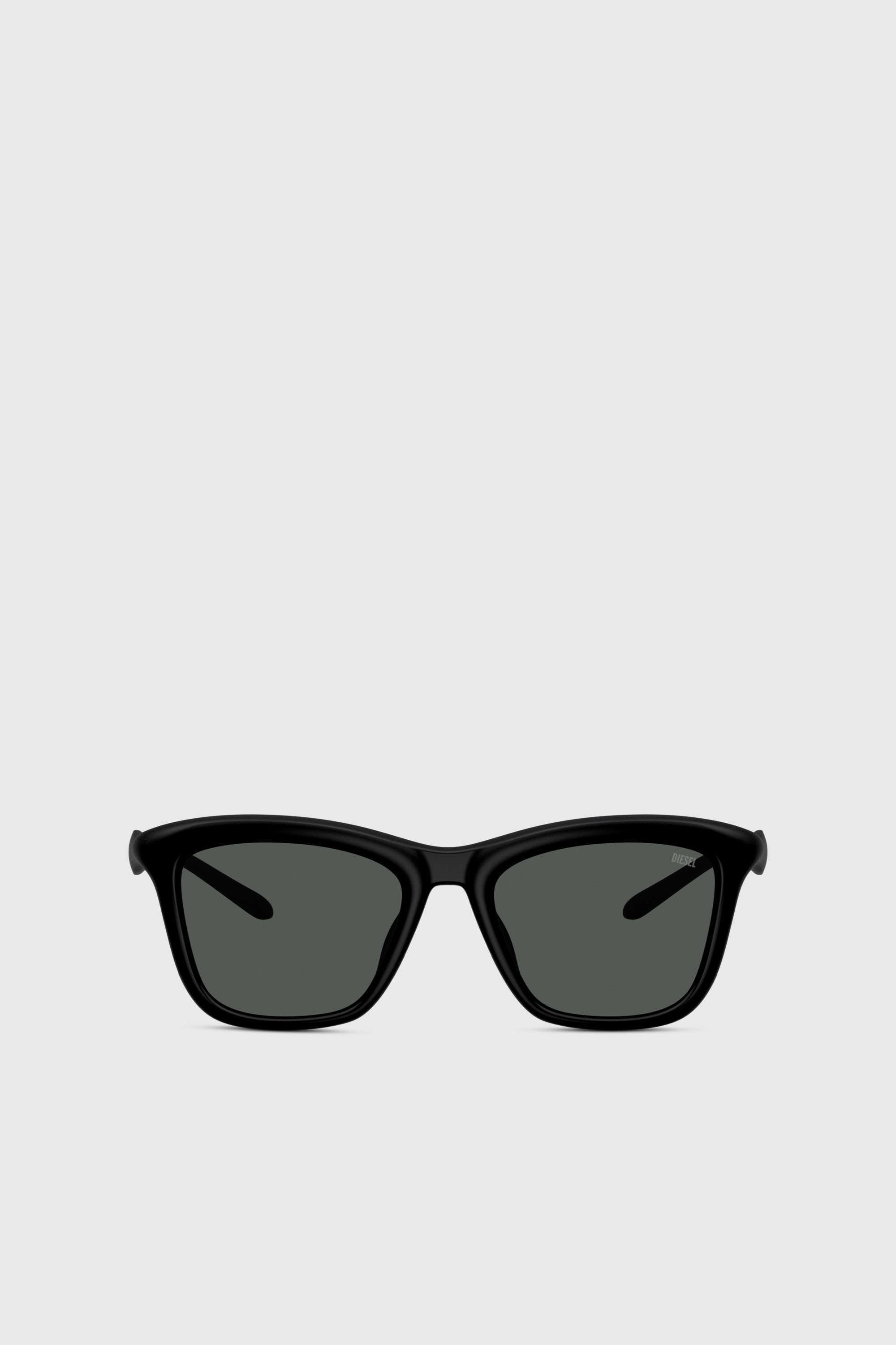 Diesel - 0DL3008U, Unisex Eckige Sonnenbrille in Schwarz - 1