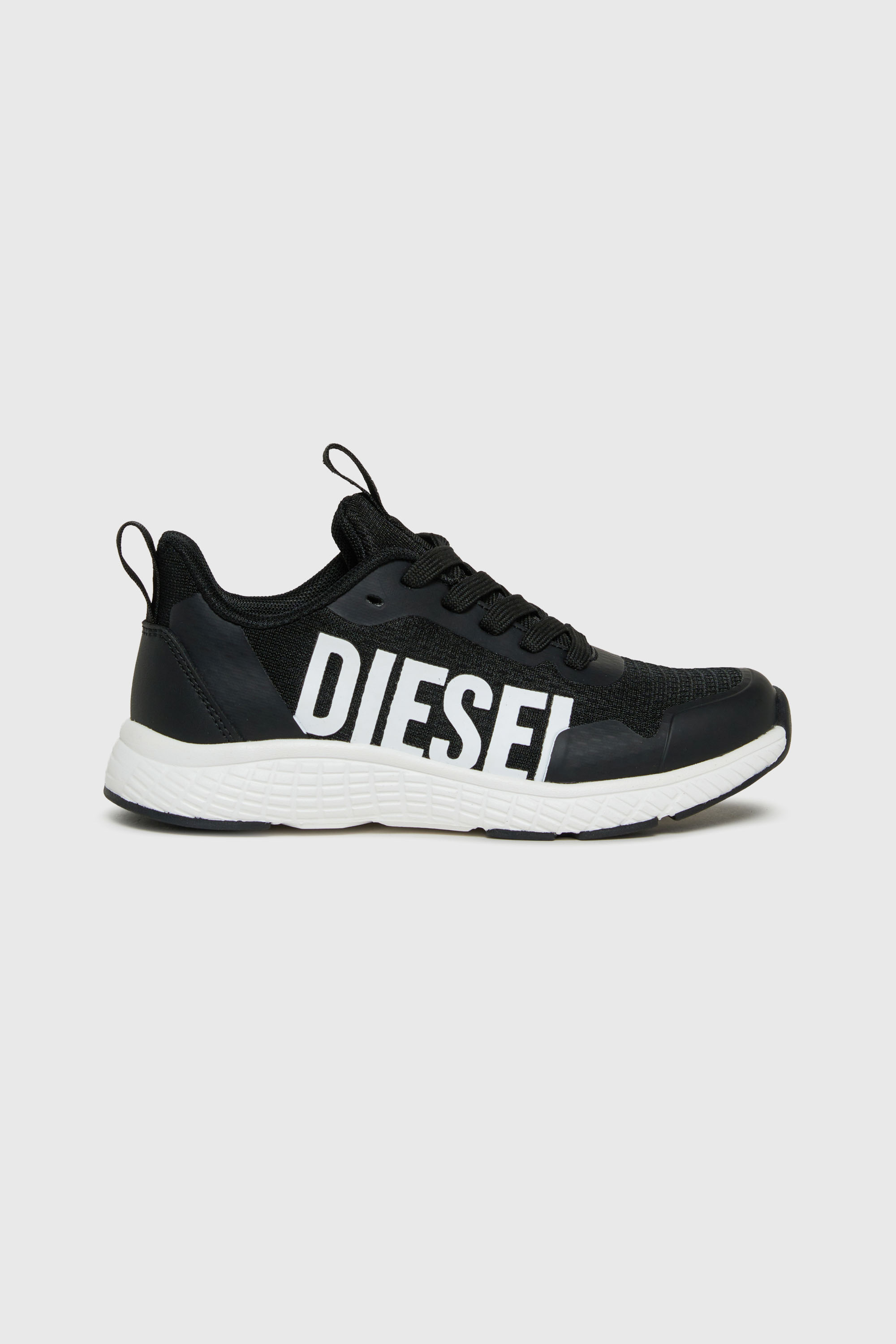 Diesel - S-RUNCOUT, Unisex S-Runcout - Sneakers mit maxi Diesel Logo in Schwarz - 1