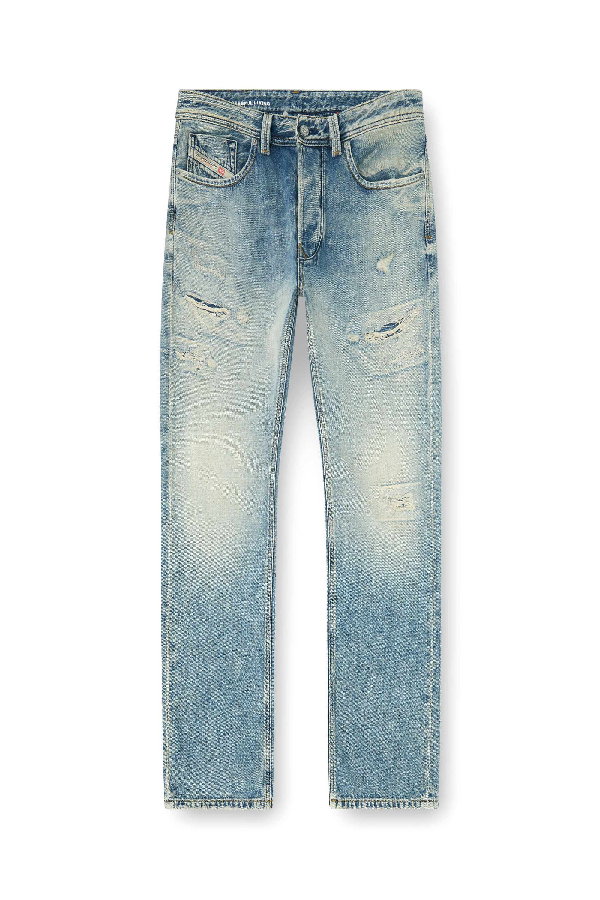 Diesel - Herren Regular Jeans 1985 Larkee 09P62, Mittelblau - 2