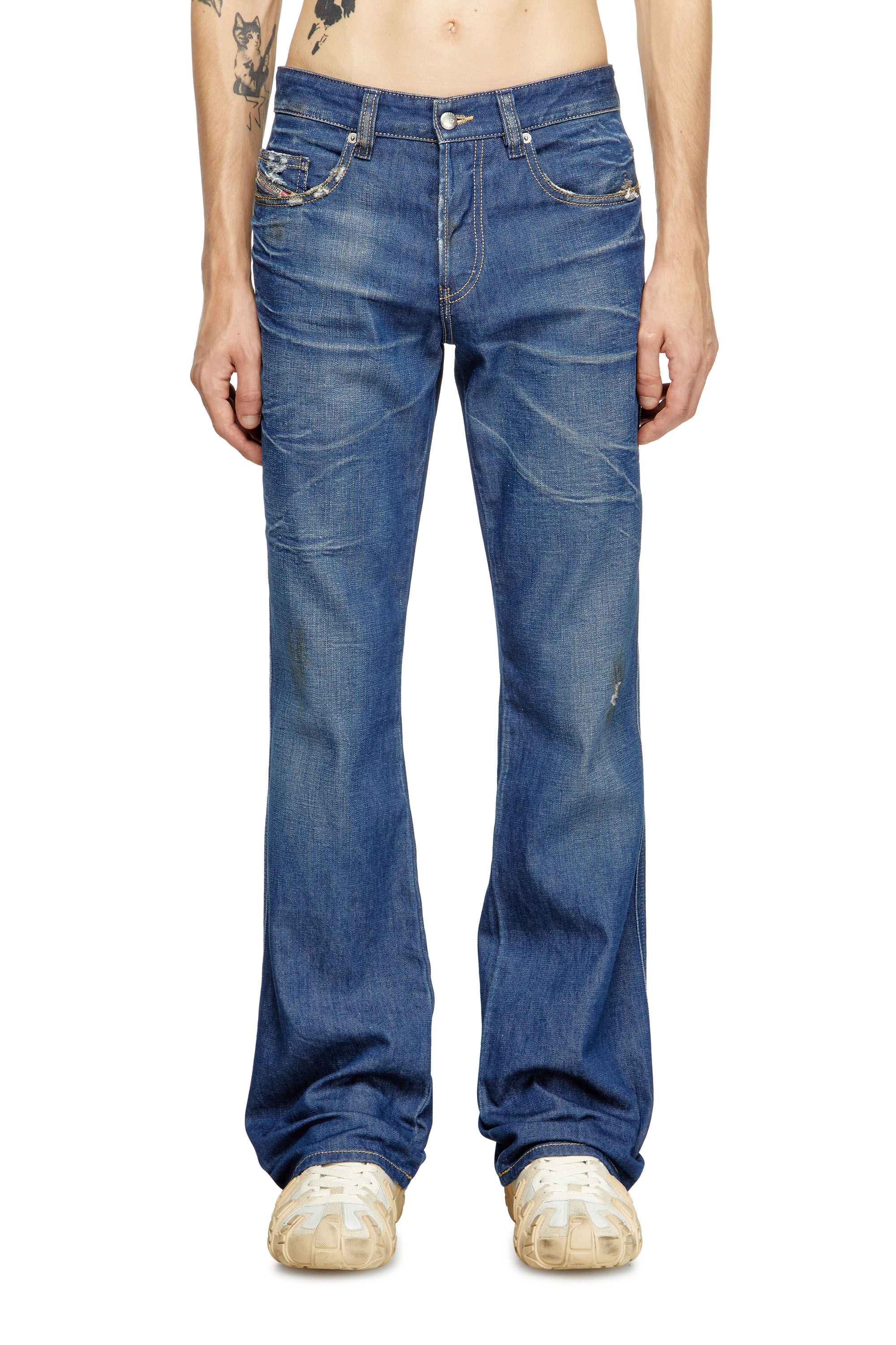 Diesel - Herren Bootcut Jeans 1998 D-Buck 09M60, Dunkelblau - 1