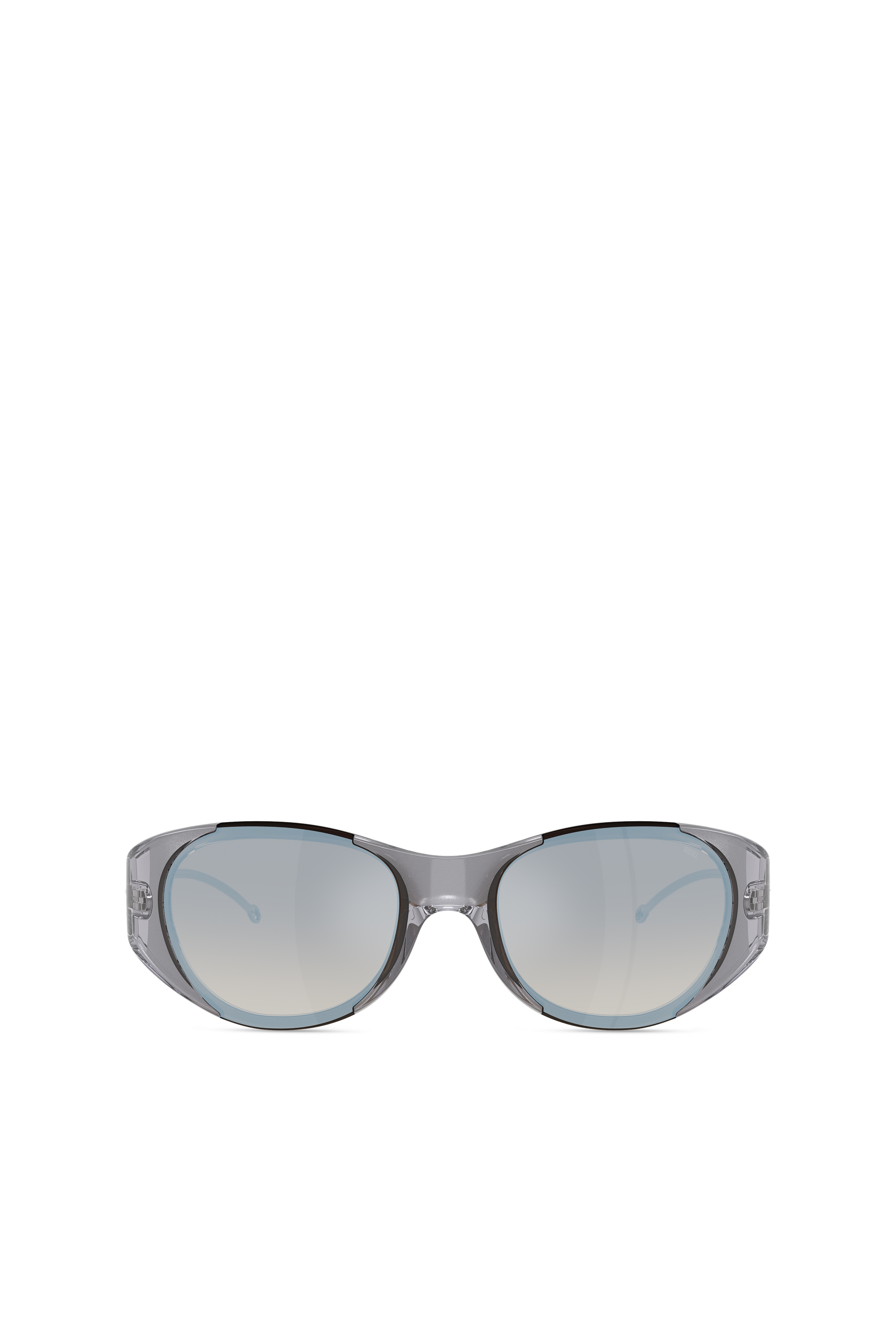 Diesel - 0DL3003, Unisex Ovale Sonnenbrille in Hellgrau - 1