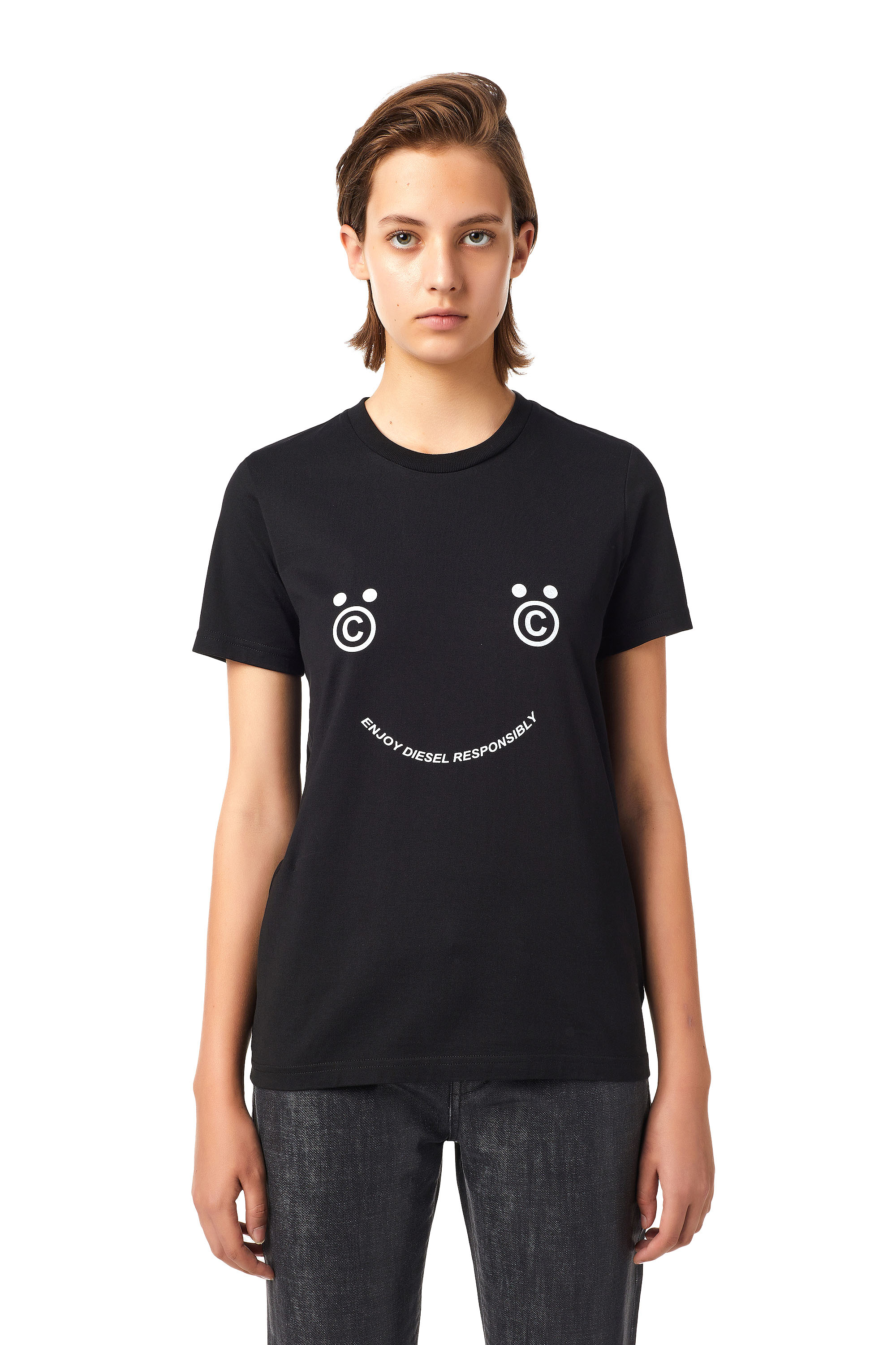 T-SILY-B4, Schwarz - T-Shirts