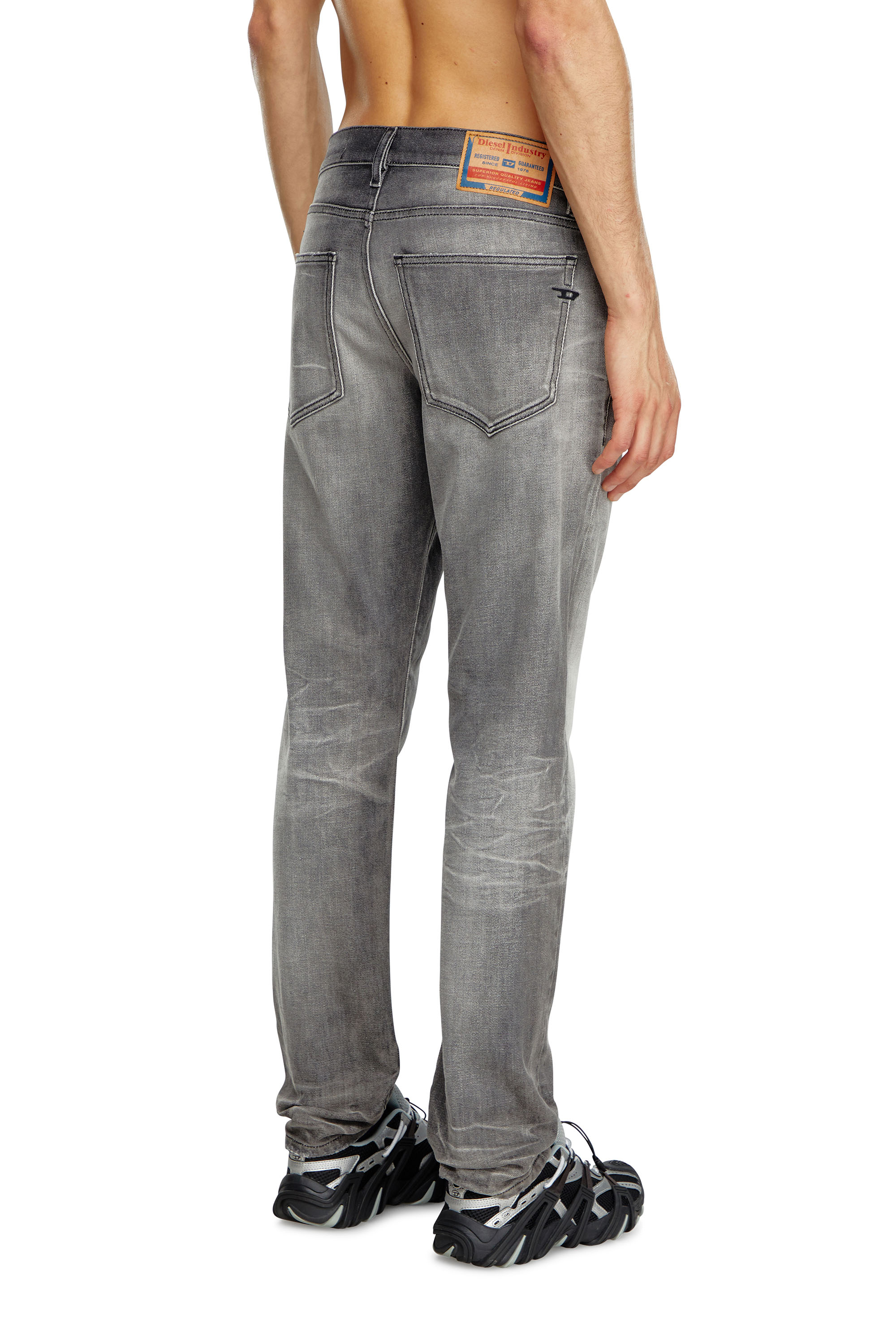 Diesel - Slim Jeans 2019 D-Strukt 09J58, Dunkelgrau - Image 4