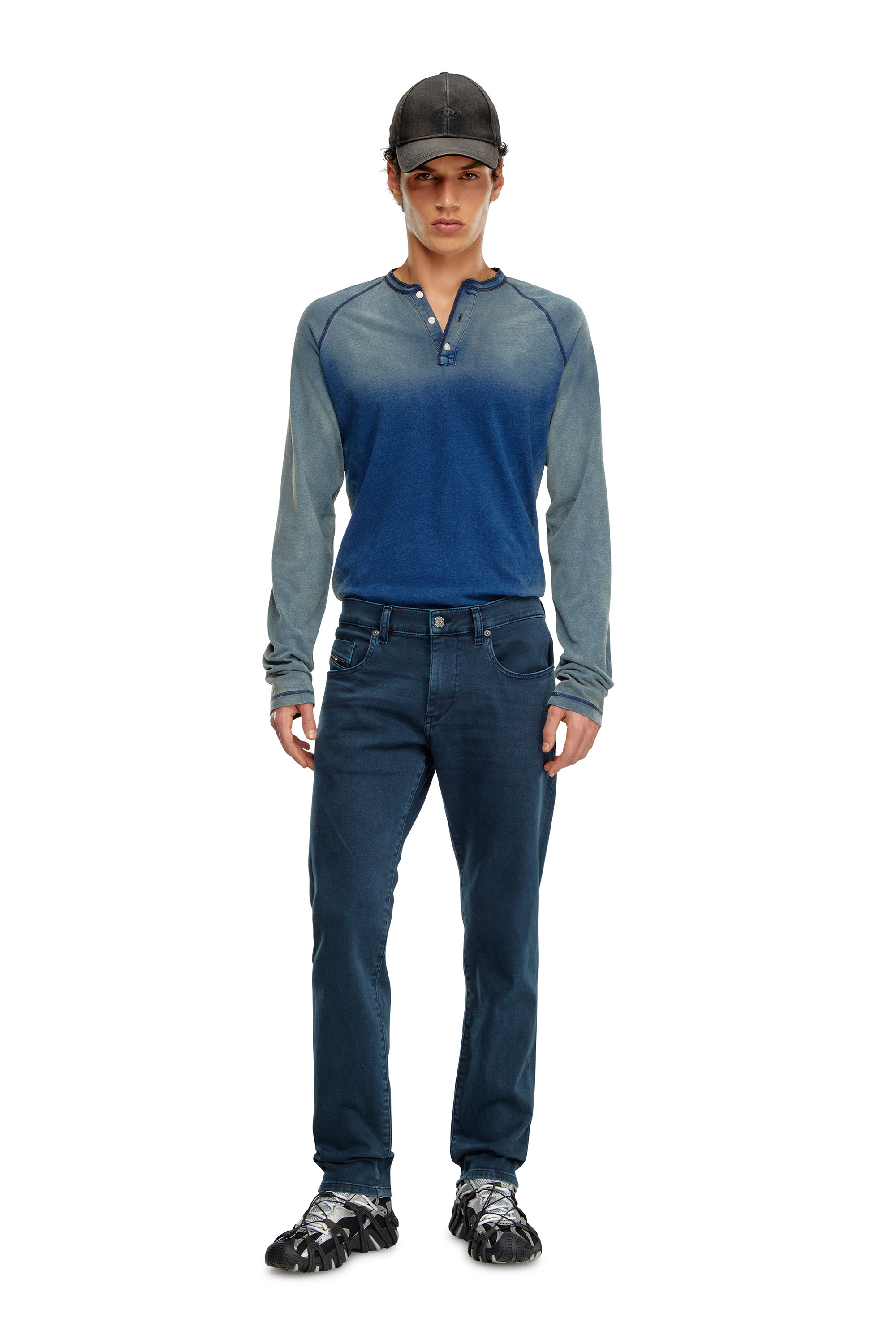Diesel - Herren Slim Jeans 2019 D-Strukt 0QWTY, Mittelblau - Image 2