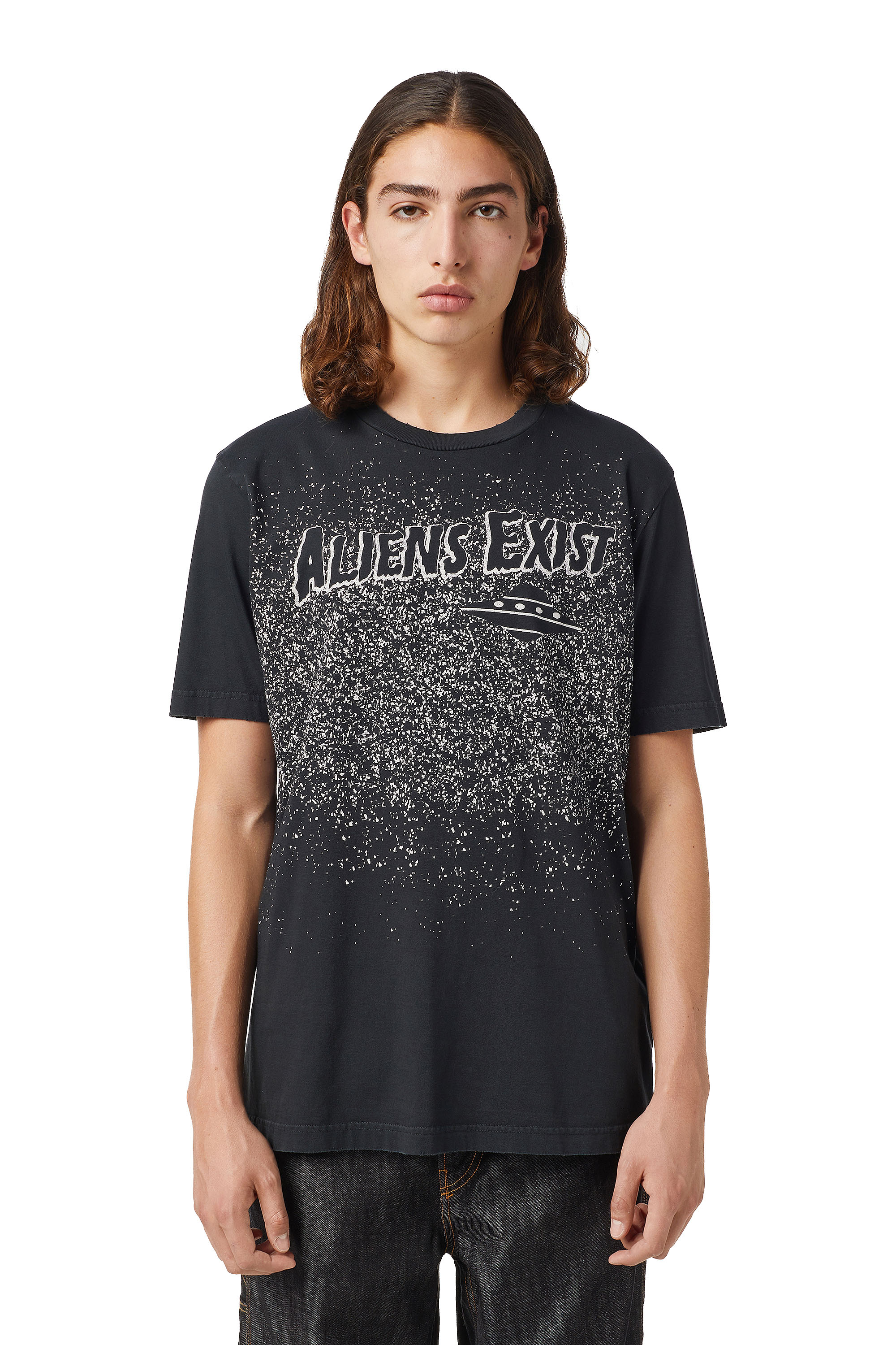 T-JUST-B71, Schwarz - T-Shirts