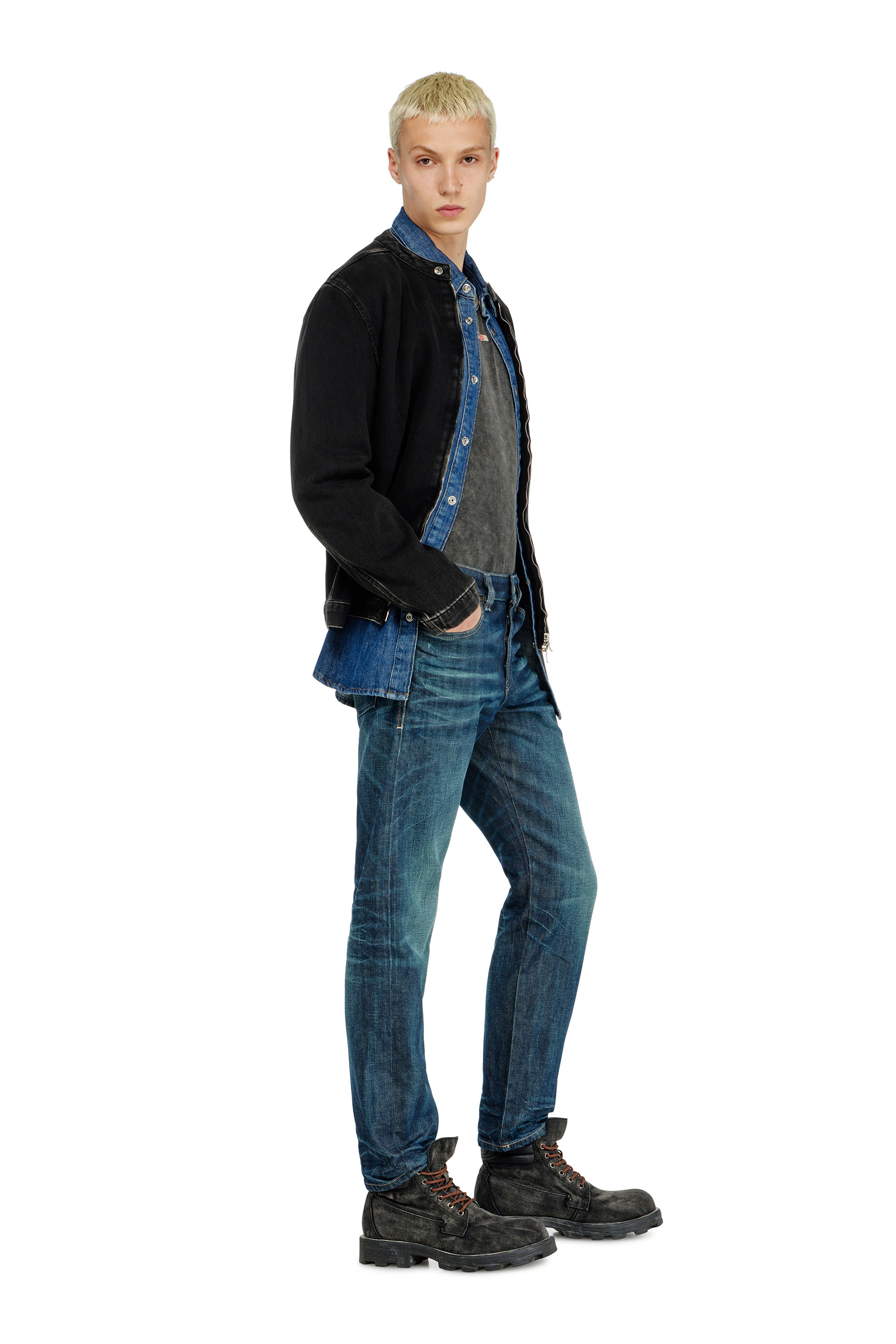 Diesel - Herren Slim Jeans 1993 D-Vyl 09Q04, Dunkelblau - 2