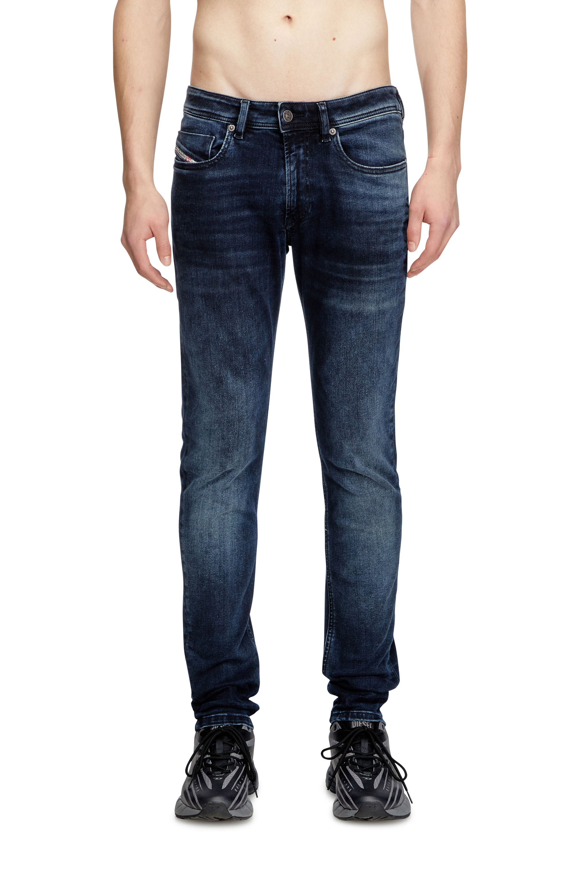 Diesel - Herren Skinny Jeans 1979 Sleenker 0ENAR, Dunkelblau - 2