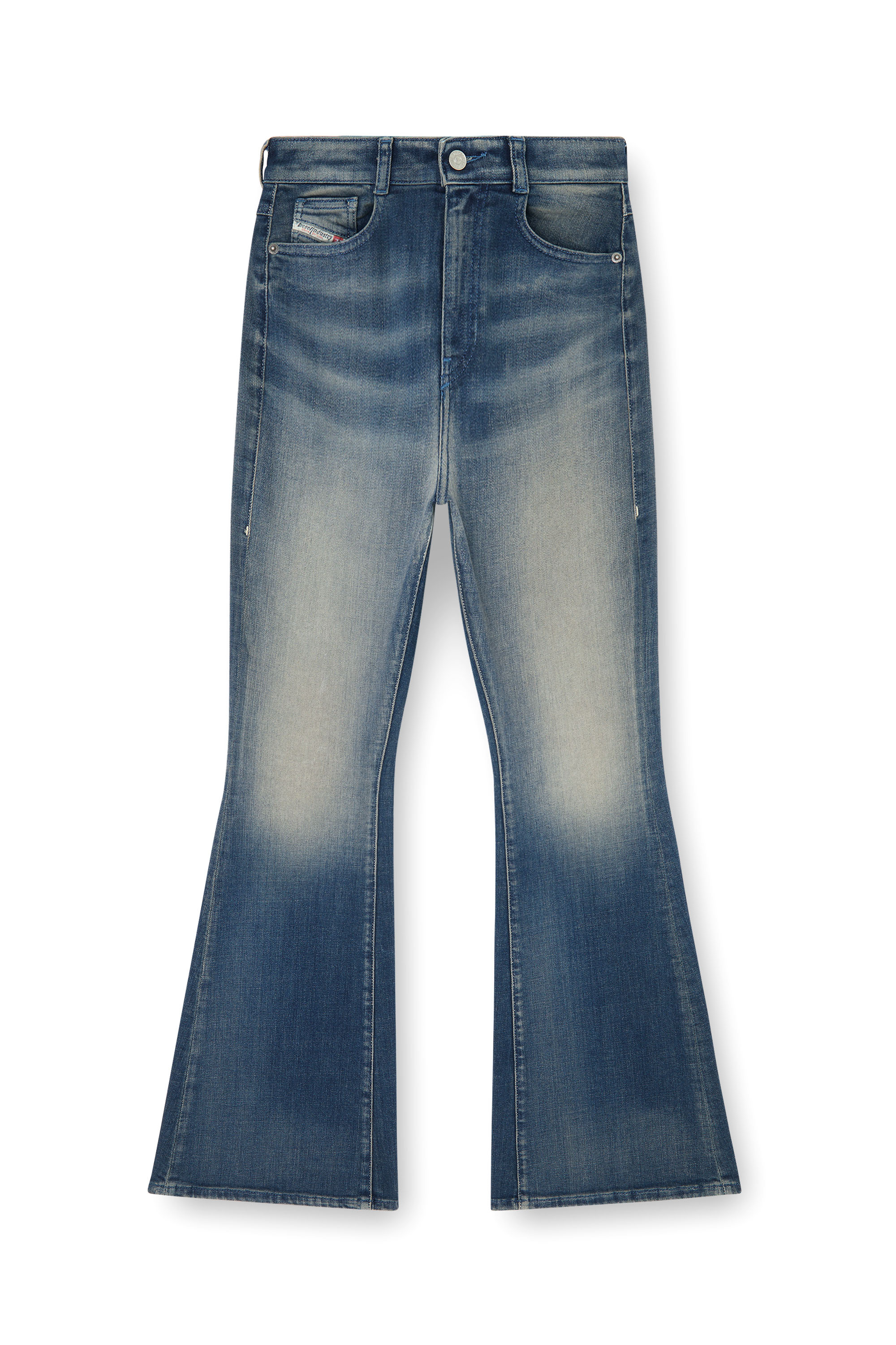 Diesel - Damen Bootcut Jeans 1973 D-Partt 09P67, Dunkelblau - 3