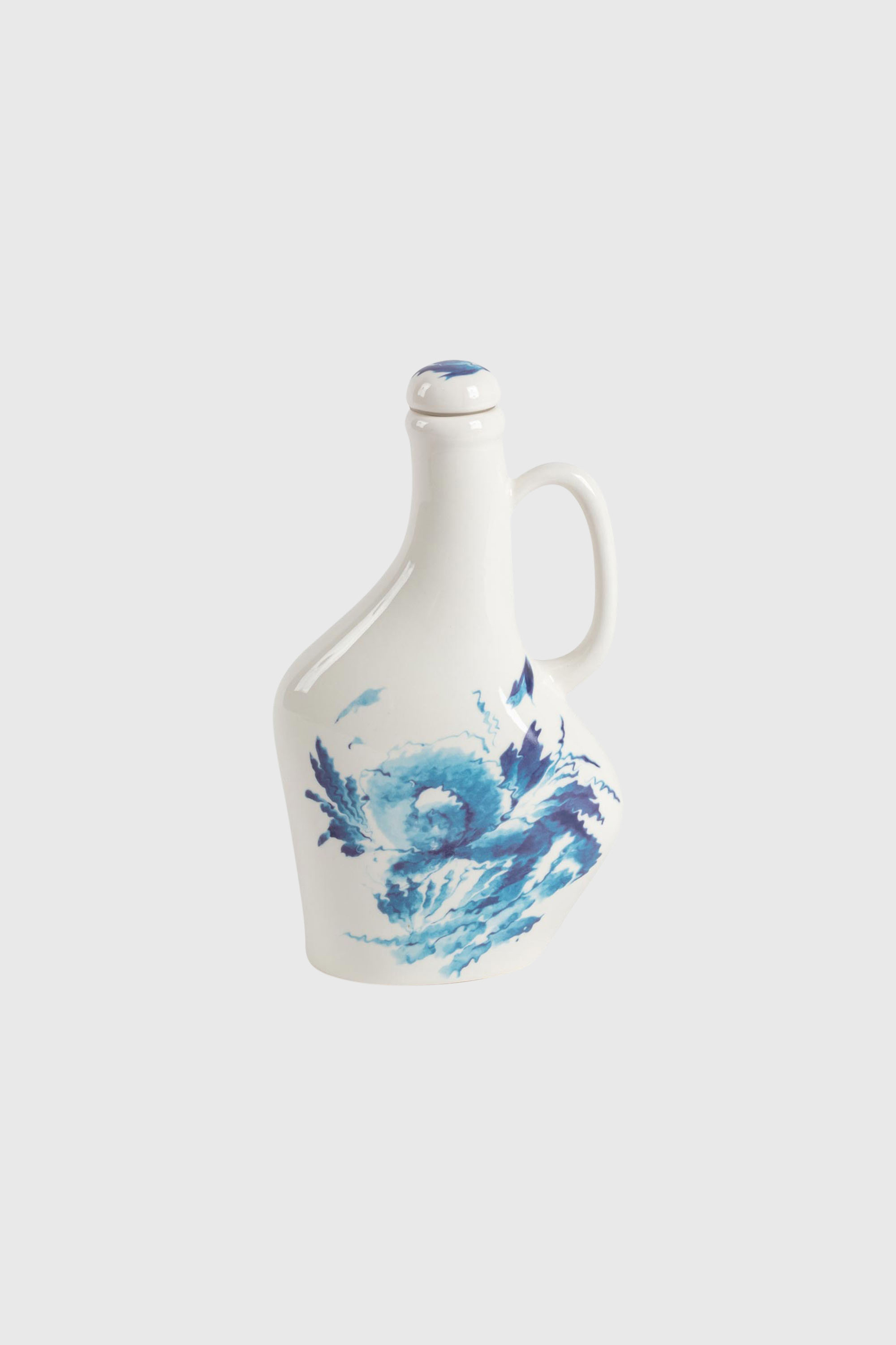 Diesel - 11286 PORCELAIN BOTTLE FOR SEASONING "CL, Unisex Flasche aus porzellan f&uuml;r gew&uuml;rze in Weiss/Blau - 1