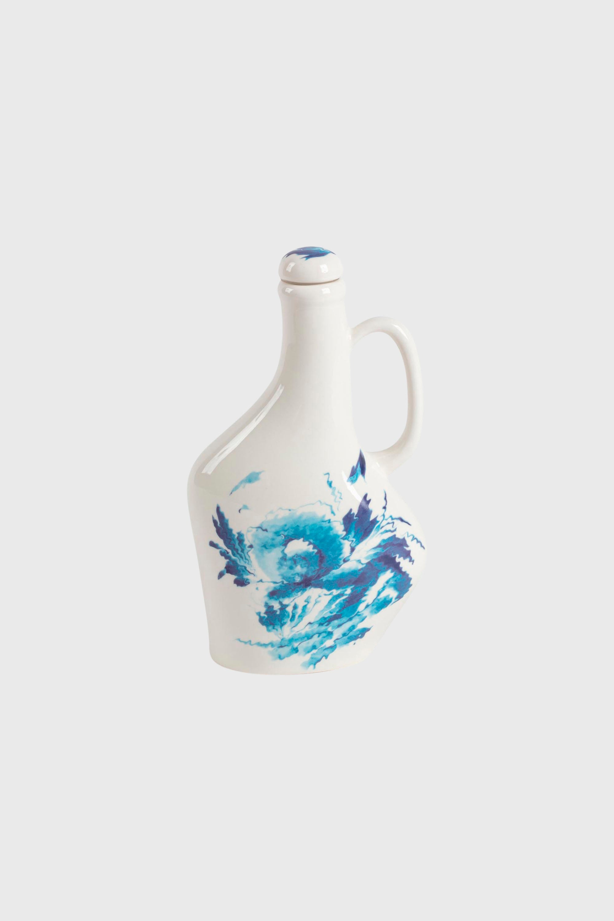 Diesel - 11286 PORCELAIN BOTTLE FOR SEASONING "CL, Unisex Flasche aus porzellan f&uuml;r gew&uuml;rze in Weiss/Blau - 1