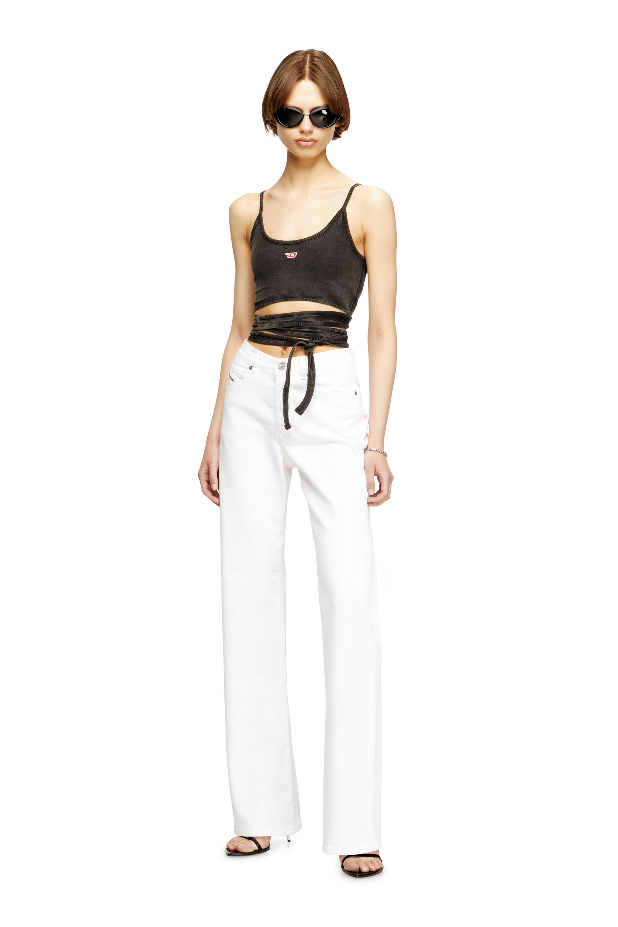 Diesel - Damen Regular Jeans 1971 D-Sent 09K05, Weiß - 2