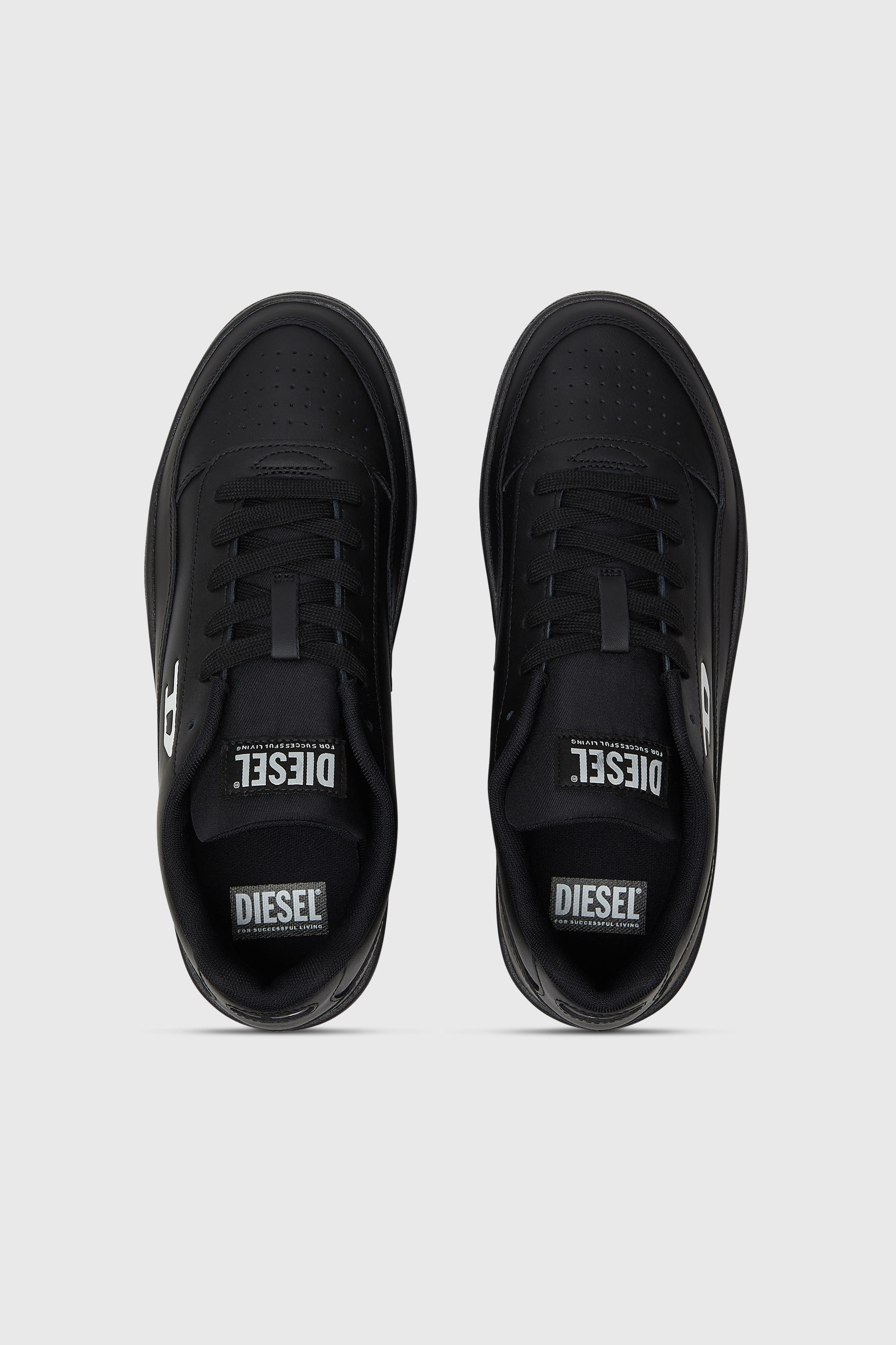 Diesel - S-TRACKER-D LOW, Herren S-Tracker-D-Low-Top-Sneakers in Schwarz - 4