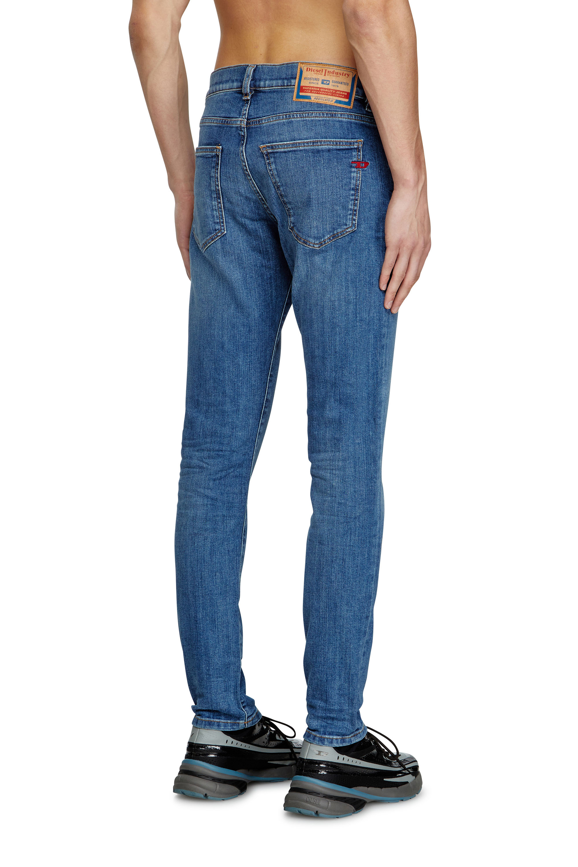 Diesel - Herren Slim Jeans 2019 D-Strukt 0KIAL, Hellblau - 4