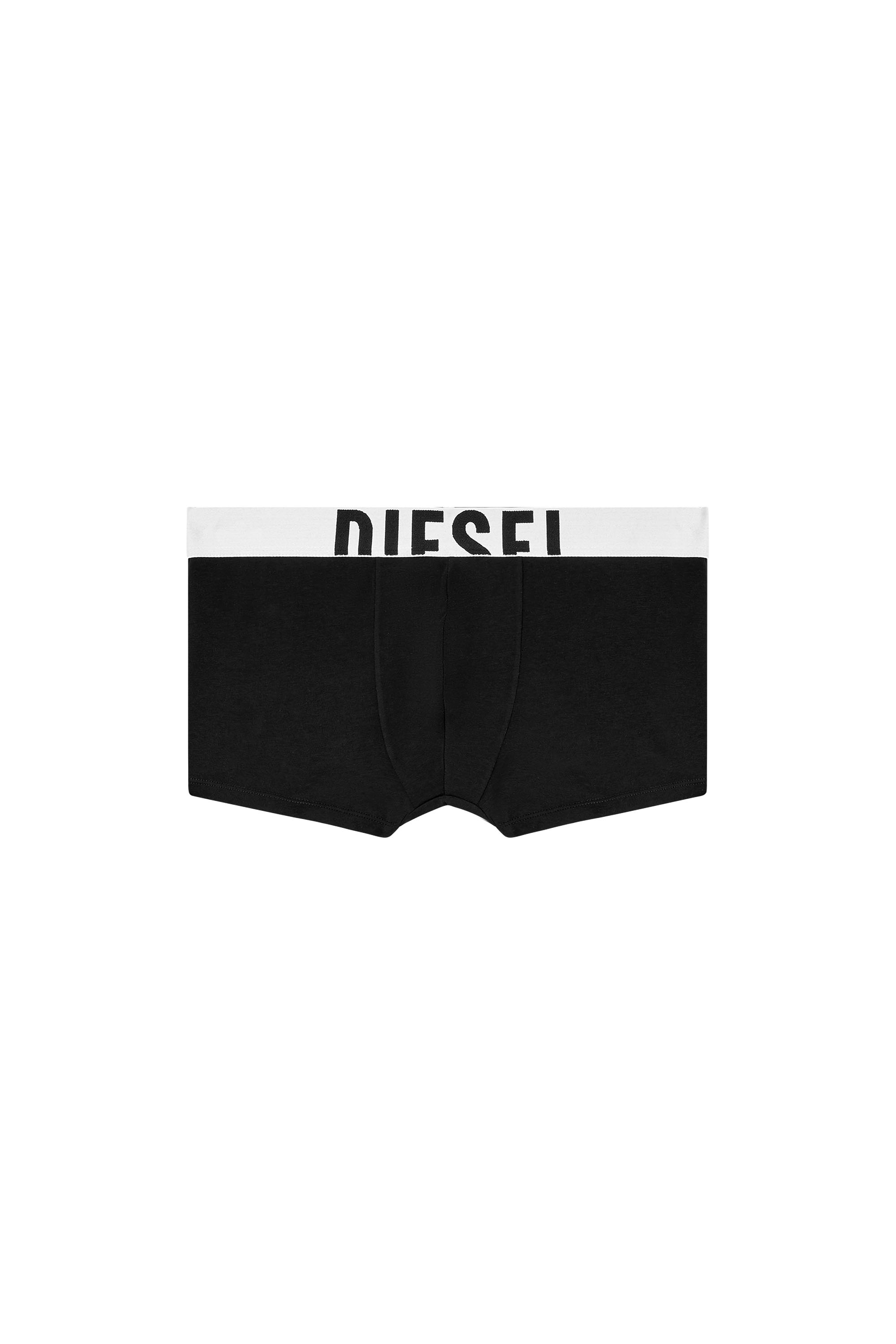 Diesel - DAMIEN-D-POP-40, Herren Retropants mit Acid Rain-Print in Schwarz/Weiss - 3