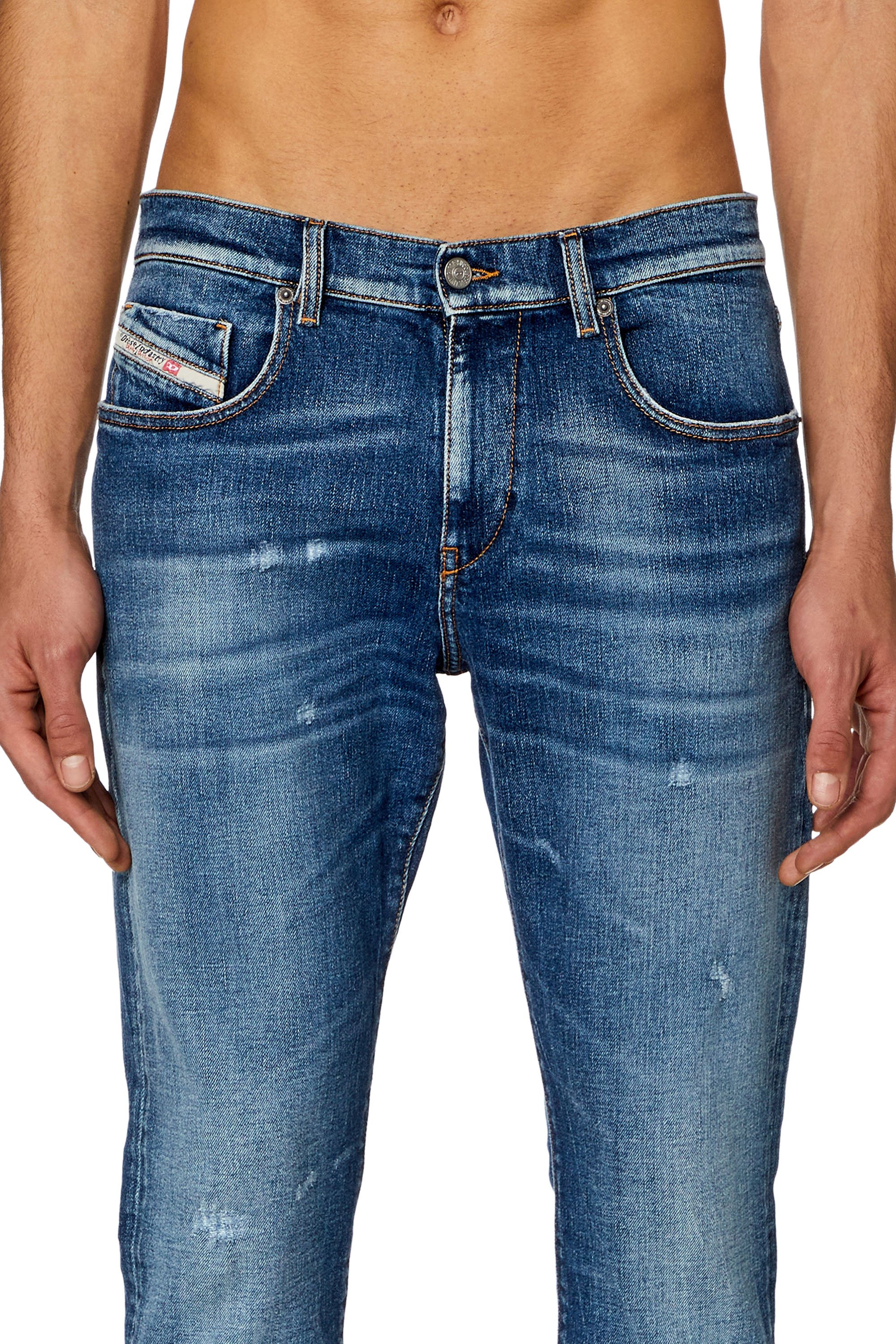 Diesel - Slim Jeans 2019 D-Strukt 007T3, Mittelblau - Image 3