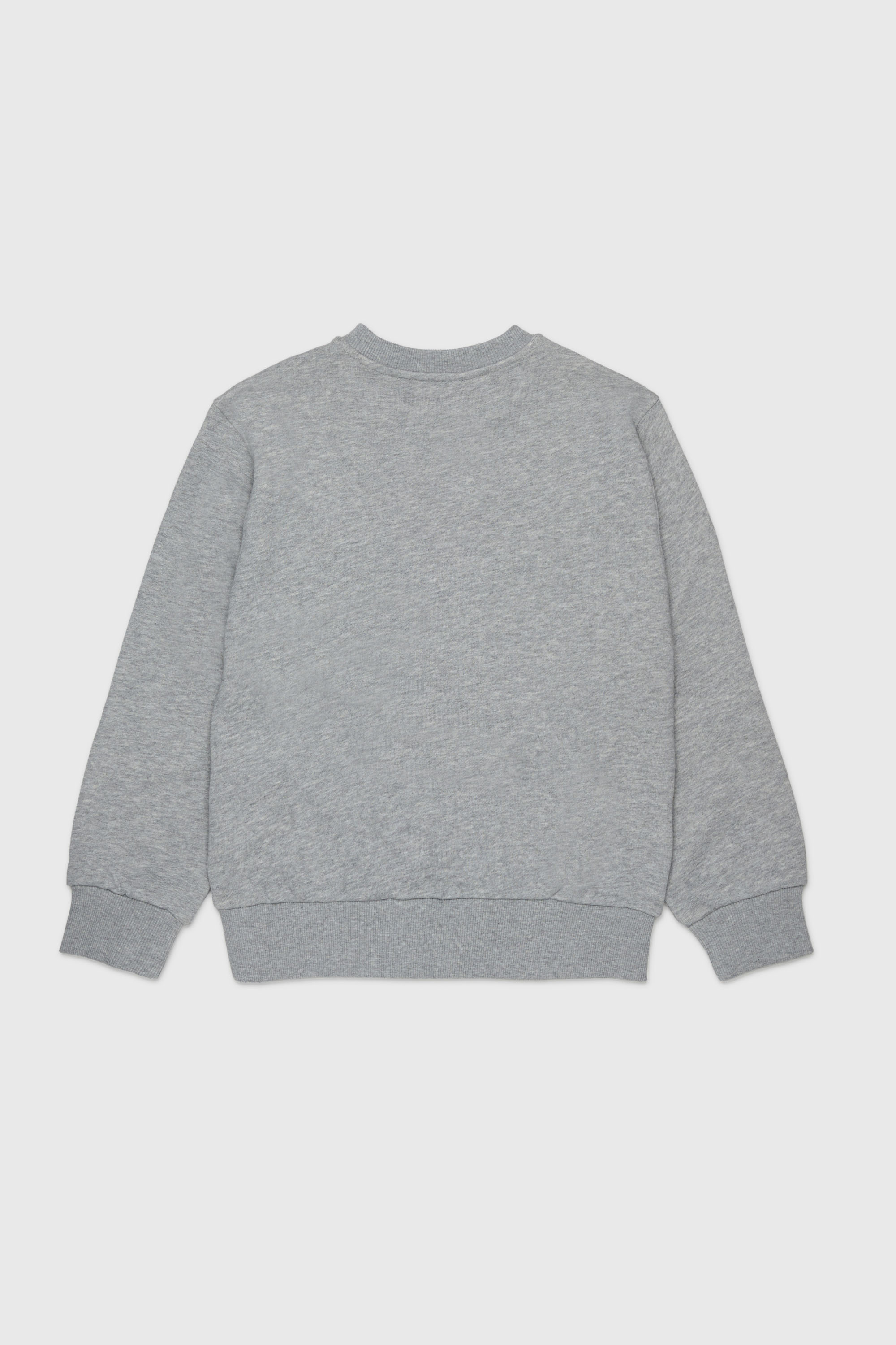 Diesel - SXGIN OVER, Unisex Sweatshirt mit kleinem Logo-Aufn&auml;her in Grau - 2