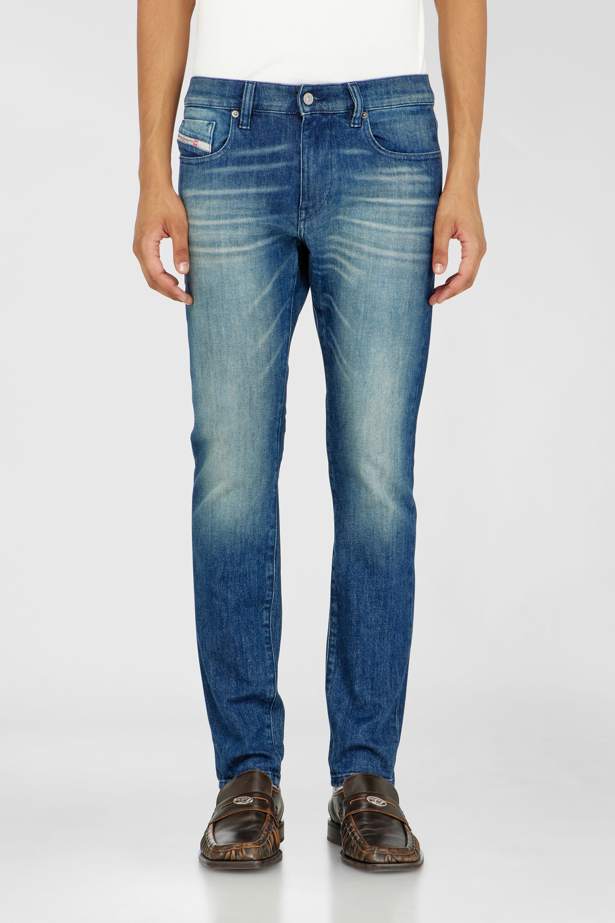 Diesel - Herren Slim Jeans 2019 D-Strukt 0KBBR, Dunkelblau - 1