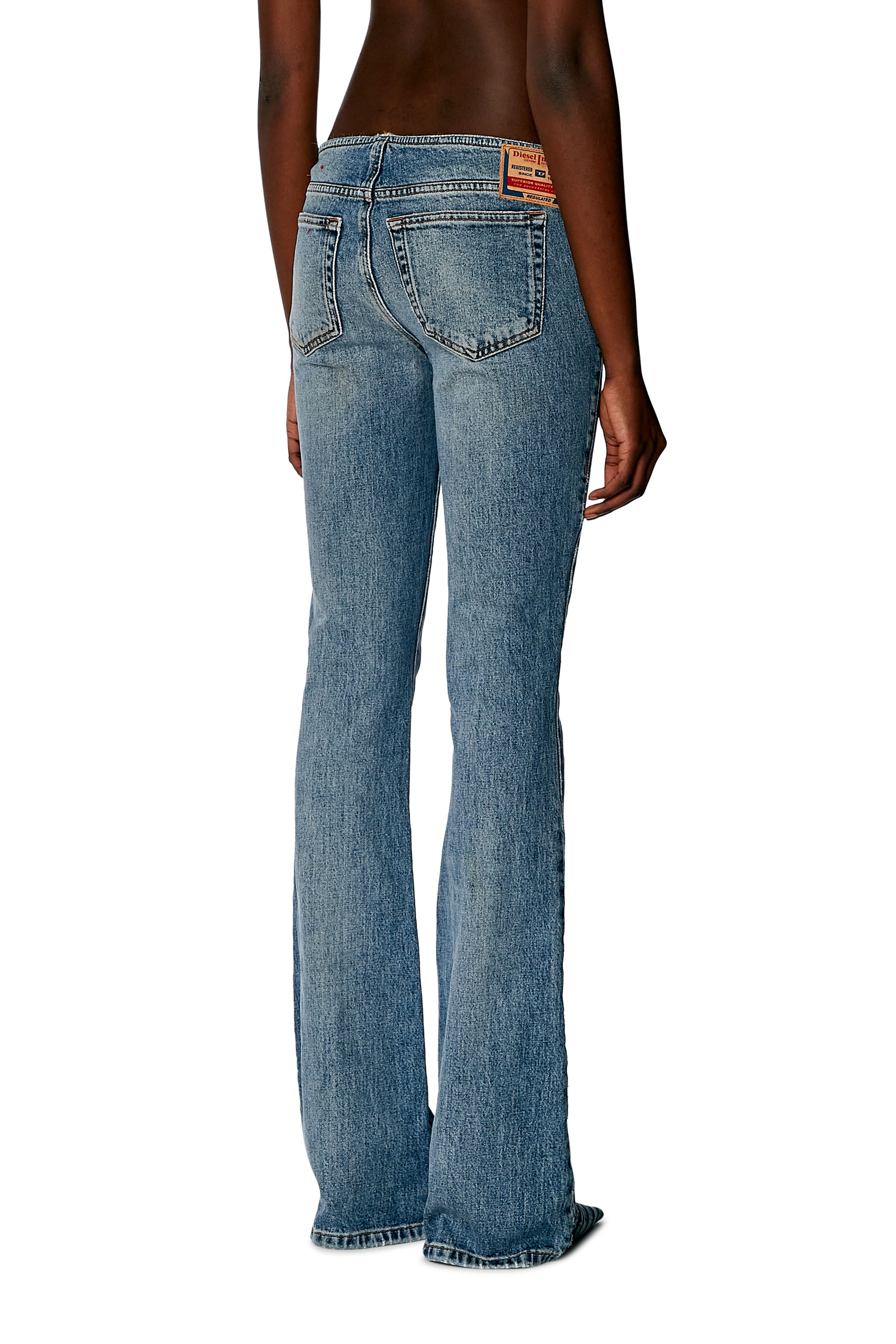 Diesel - Bootcut and Flare Jeans 1969 D-Ebbey 0DQAD, Hellblau - Image 2