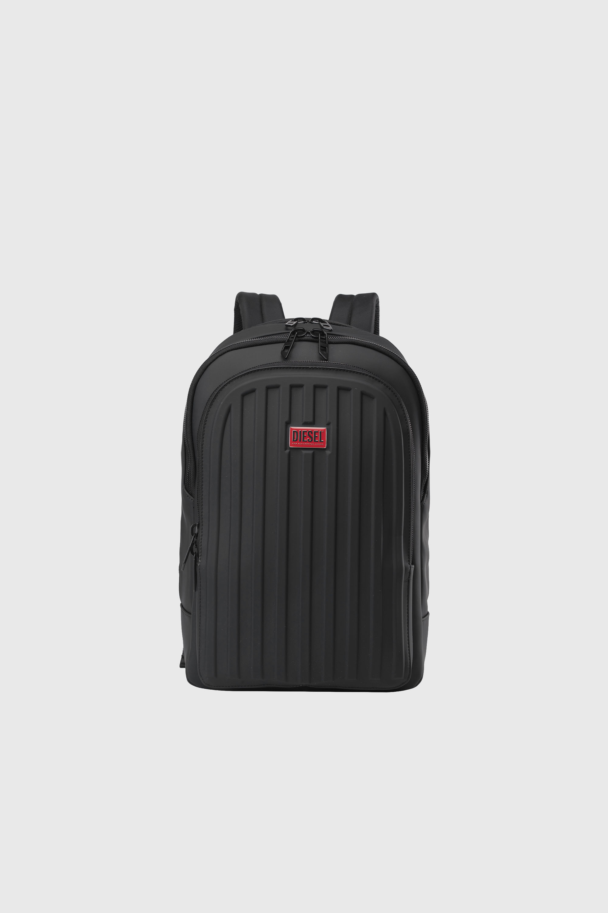 Diesel - DIESEL ALUMINUM BACKPACK DSB003, Unisex Funktionaler Business-Rucksack in Schwarz - 1