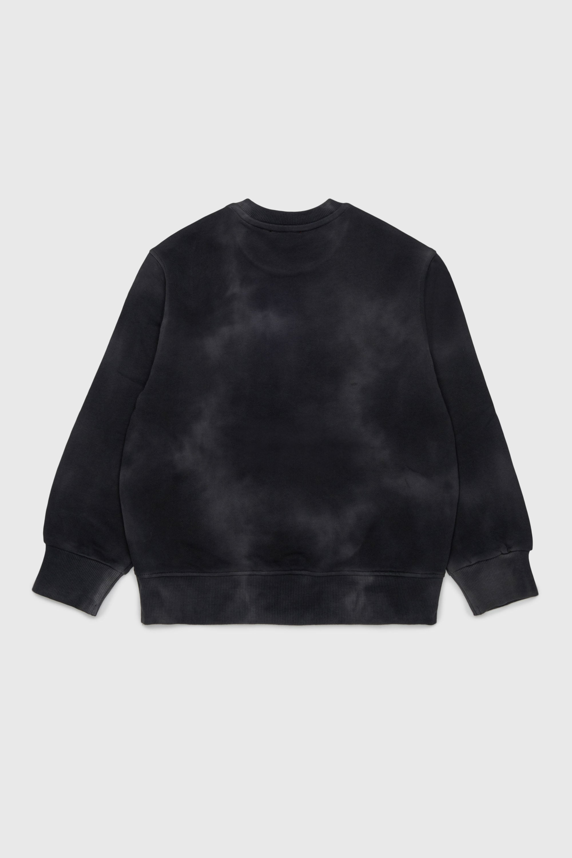 Diesel - SFIN OVER, Herren Sweatshirt mit cloudy-Effekt und Phoenix-Motiv in Schwarz - 2
