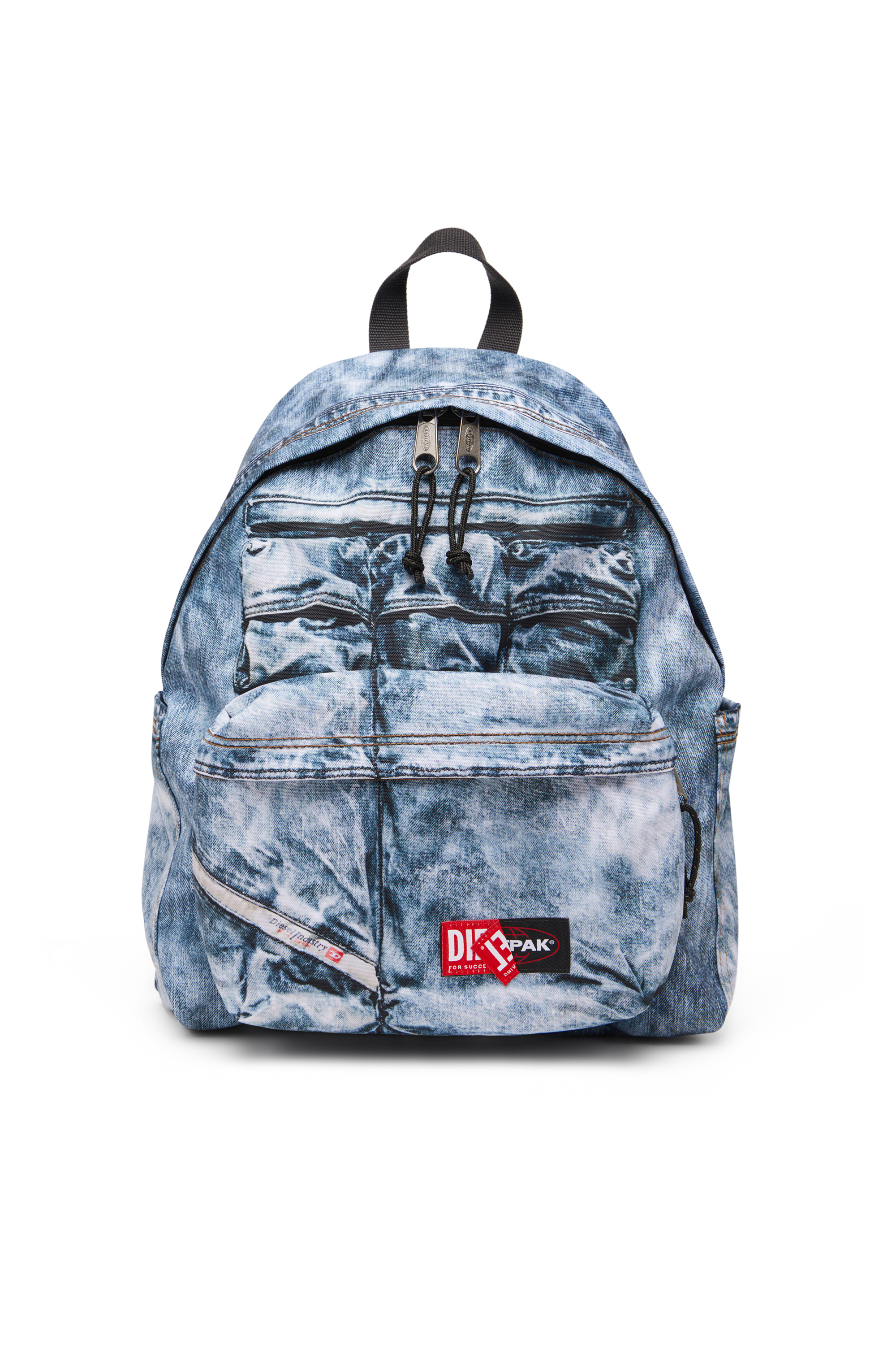 Diesel - DIESEL DAY PAK'R, Unisex Rucksack aus Trompe l'œil-Denim in Blau - 1