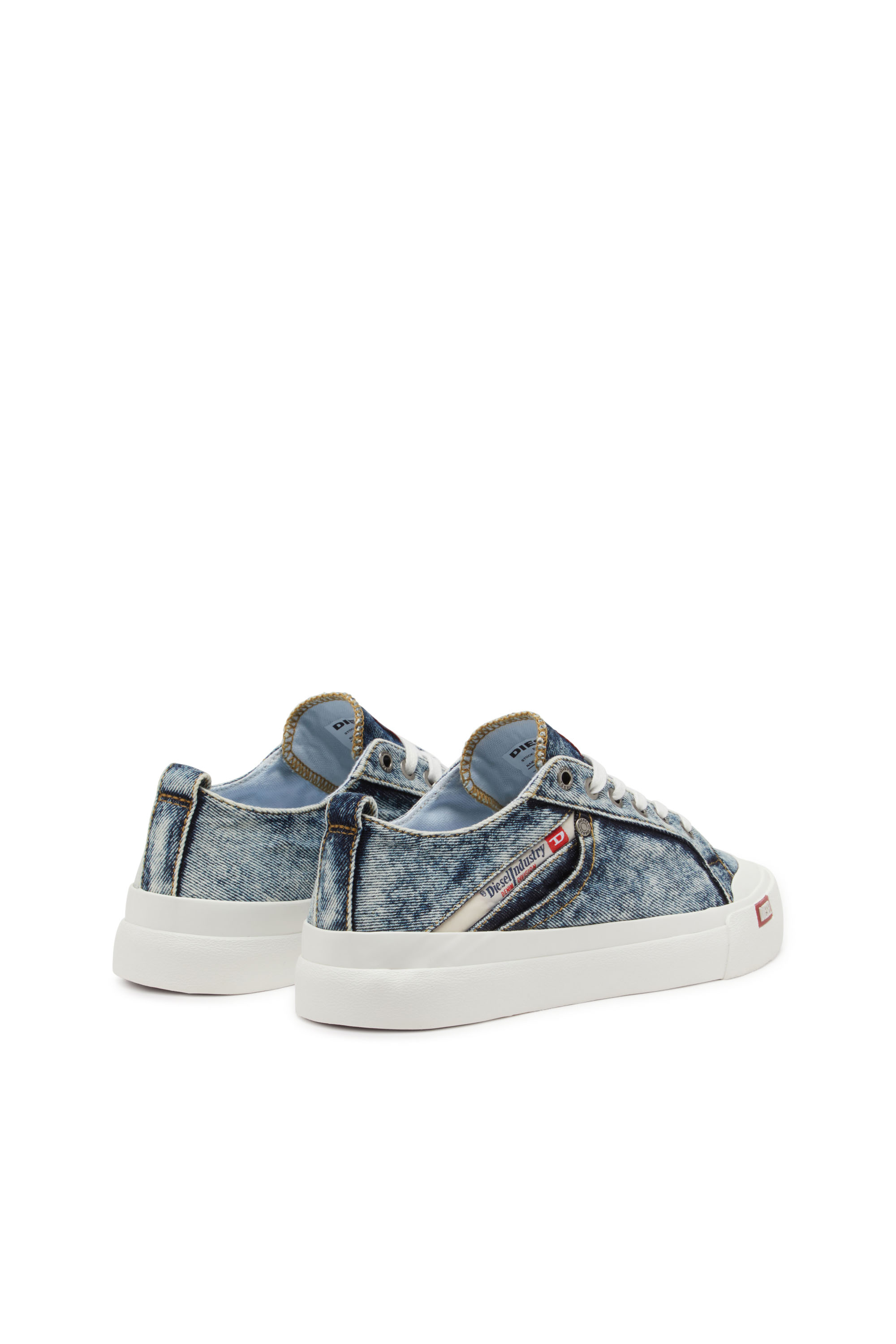 Diesel - S-ATHOS NMD LOW W, Damen S-Athos-Sneakers aus Denim mit Taschendetail in Blau - 3